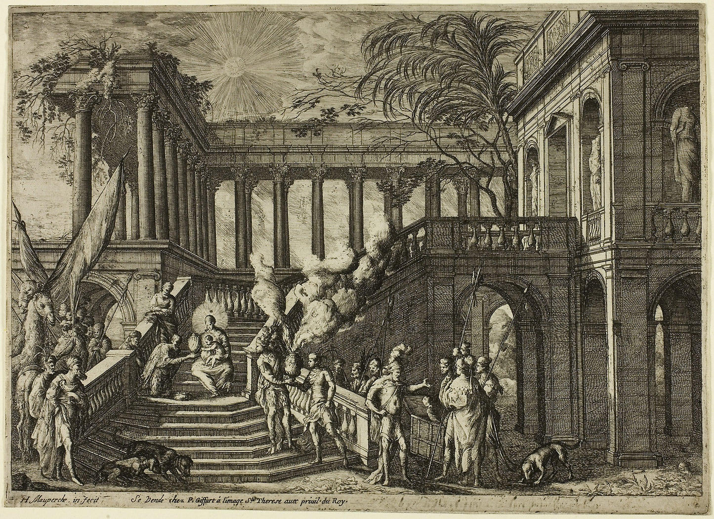 Adoration of the Magi - Henri Mauperché, Poster Print Wall Art