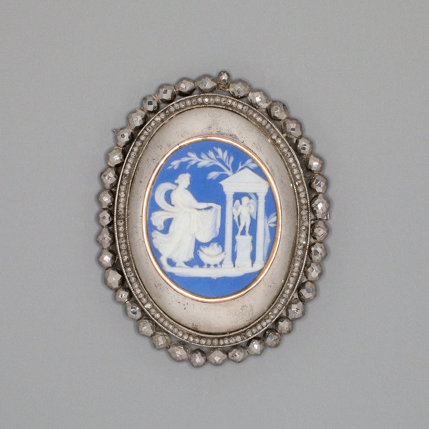 Medallion with Sacrifice to Hymen - Wedgwood Manufactory, Poster Print Wall Art