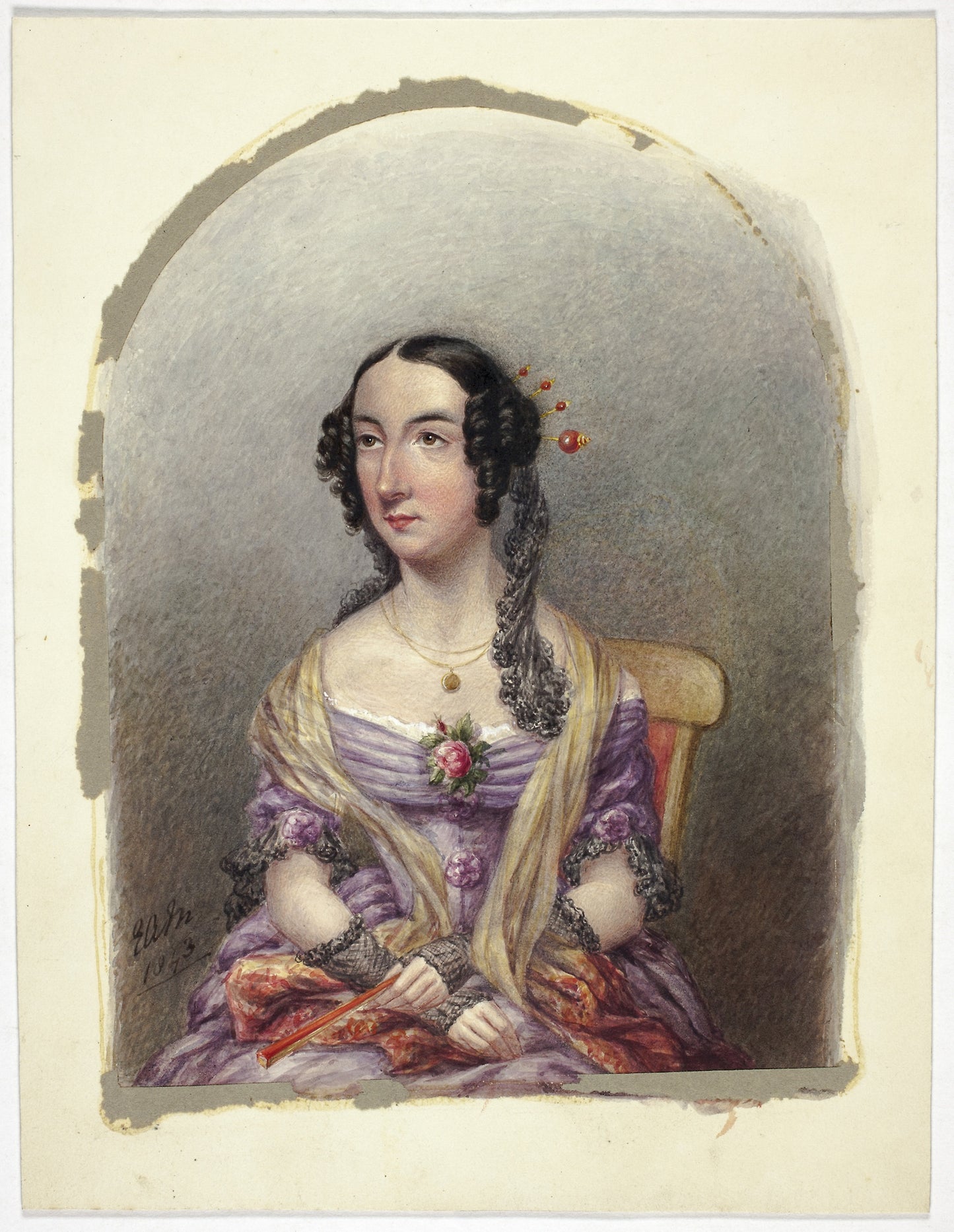 Lady Georgina Murray - Elizabeth Murray, Poster Print Wall Art