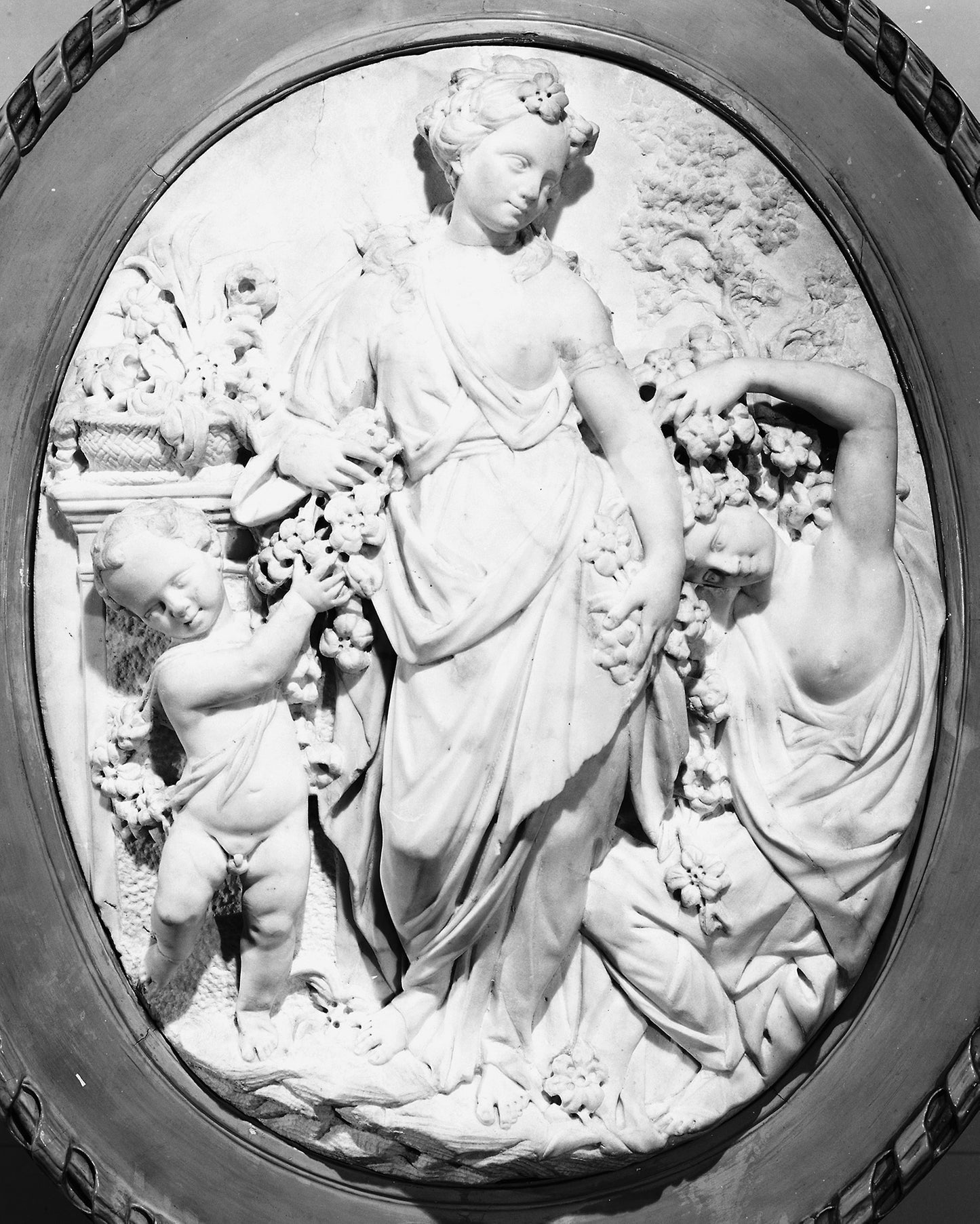 Allegory of Spring - English, Poster Print Wall Art
