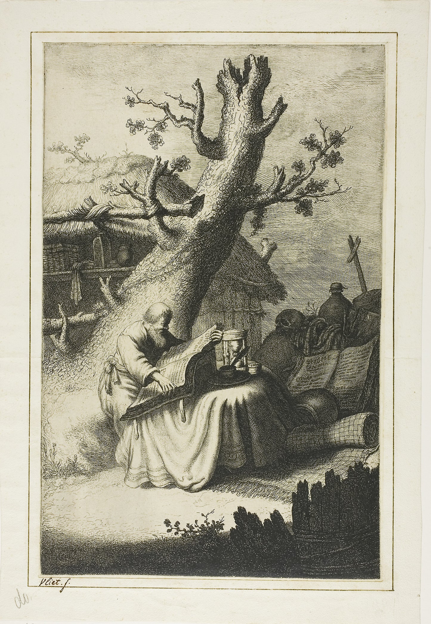 Saint Jerome - Jan Georg van Vliet, Poster Print Wall Art