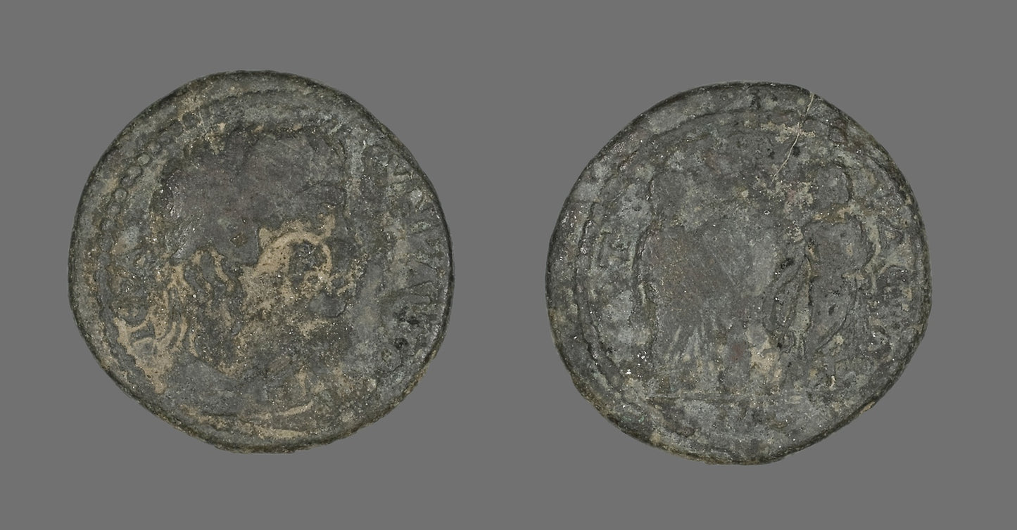 Coin Depicting Senate - Roman, Poster Print Wall Art
