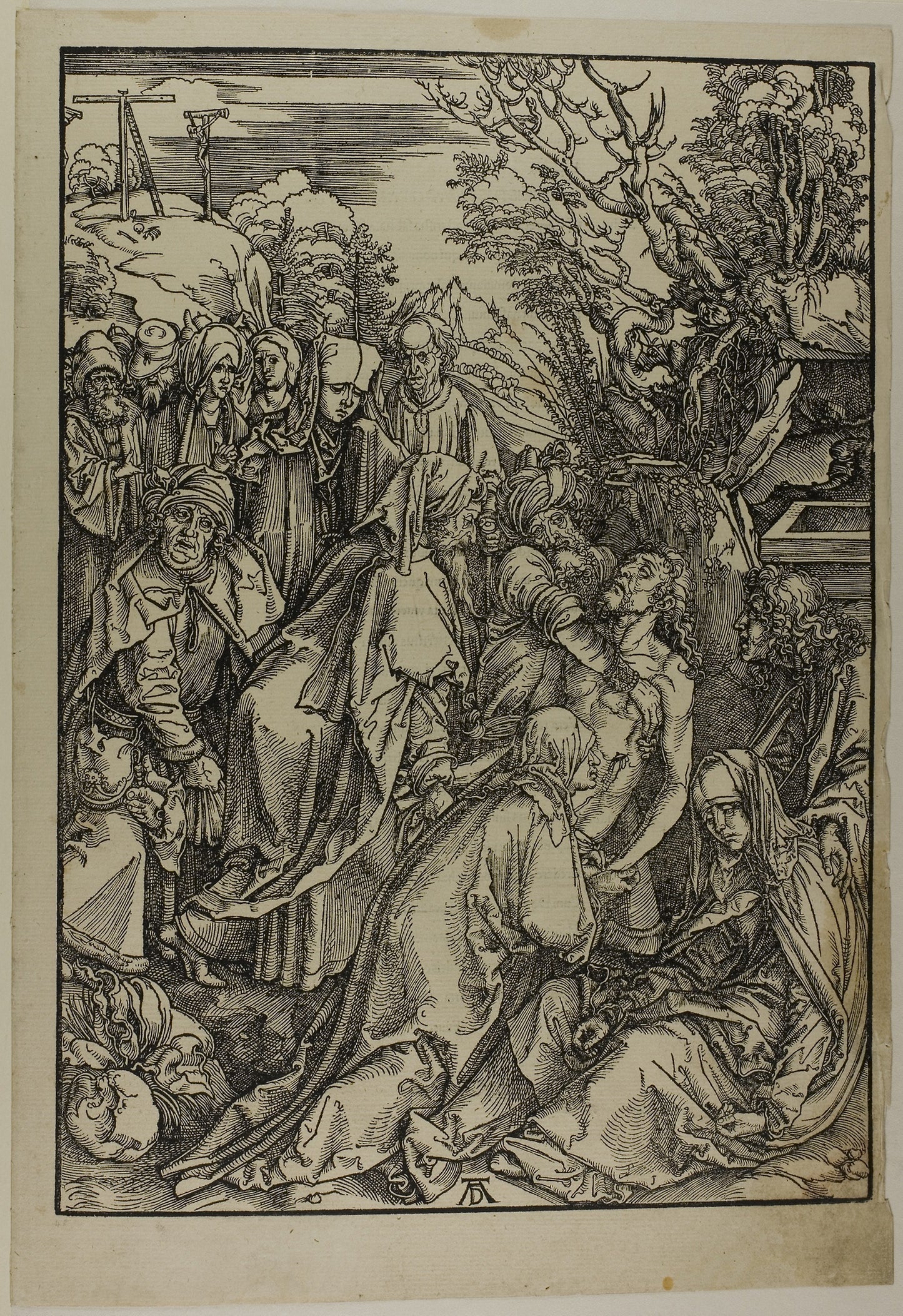 Deposition of Christ, from The Large Passion - Albrecht Dürer, Poster Print Wall Art