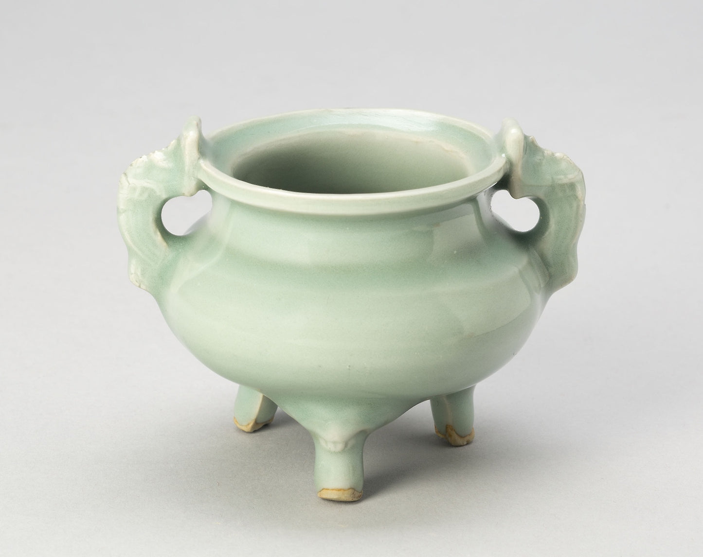 Tripod Incense Burner (Censer) with Monster-Head Feet and Loop Handles - China, Poster Print Wall Art