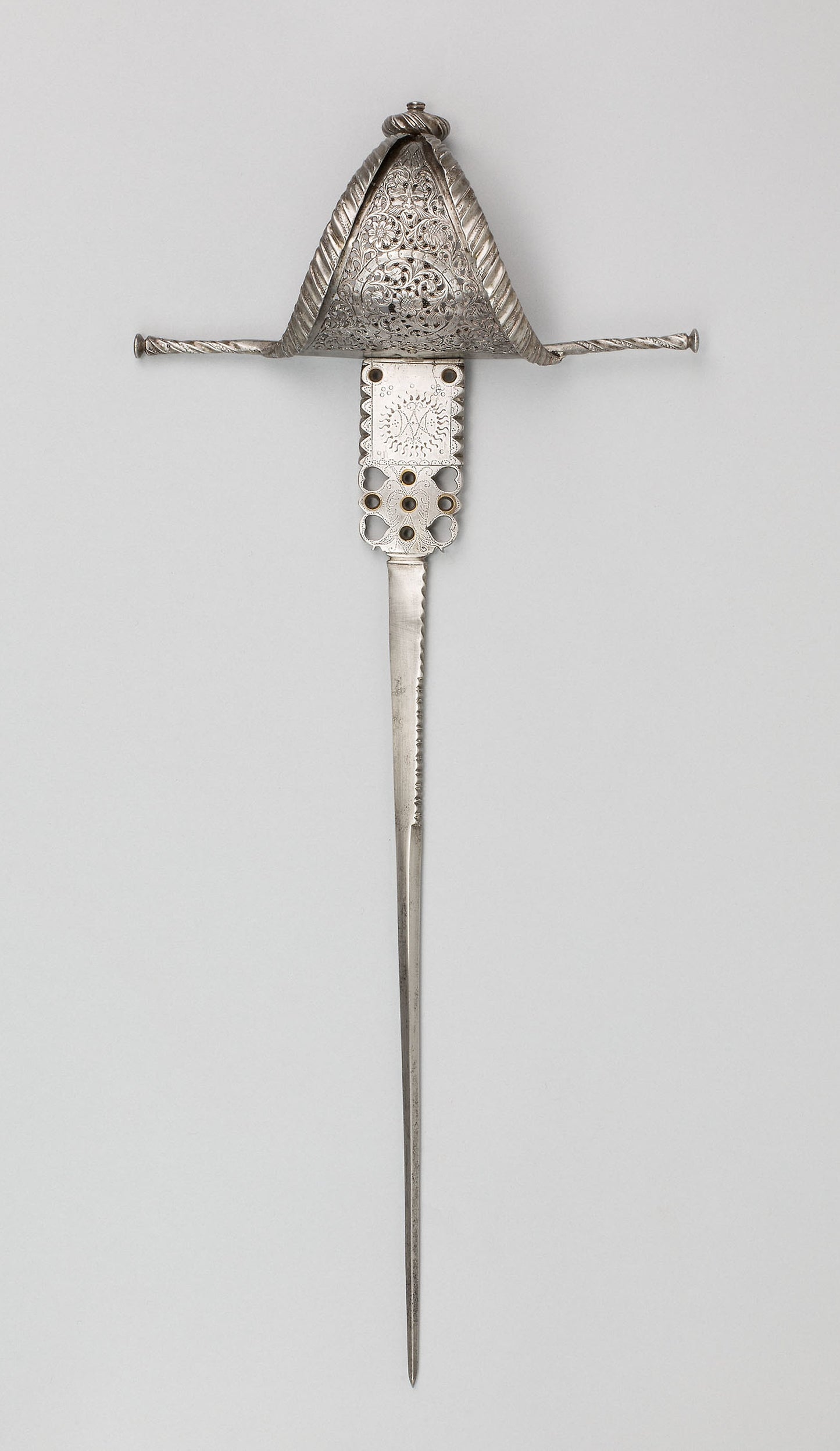 Parrying Dagger for Pietro Antonio Martinengo, Count of Brescia (recorded 1644-1671) - Italian, perhaps Brescia, Poster Print Wall Art