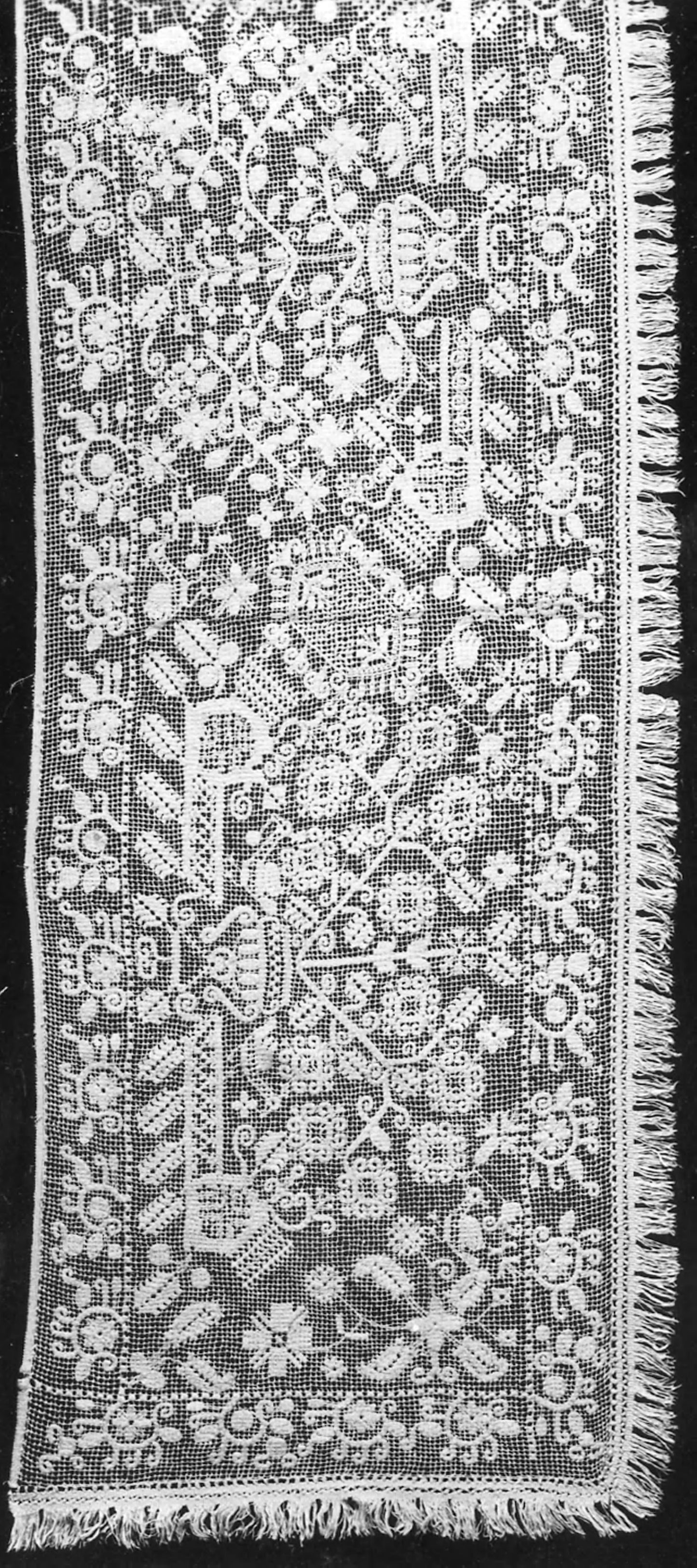 Border (From an Altar Cloth) - Italy, Poster Print Wall Art