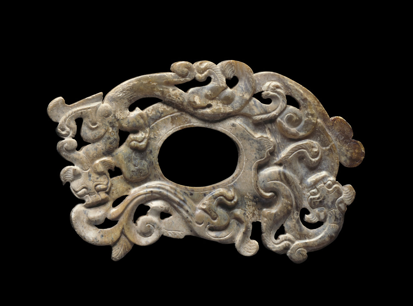 Pendant in Form of an Archer’s Ring - China, Poster Print Wall Art