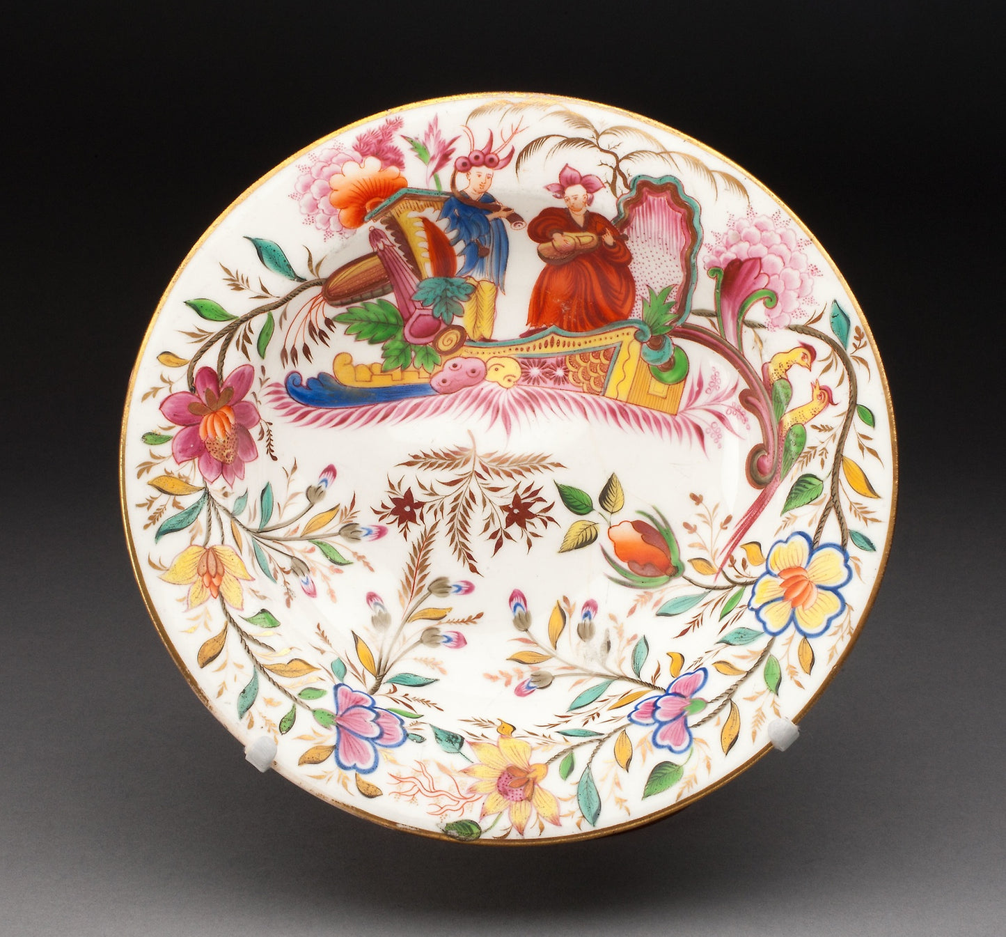 Soup Plate - Pinxton Porcelain Factory, Poster Print Wall Art