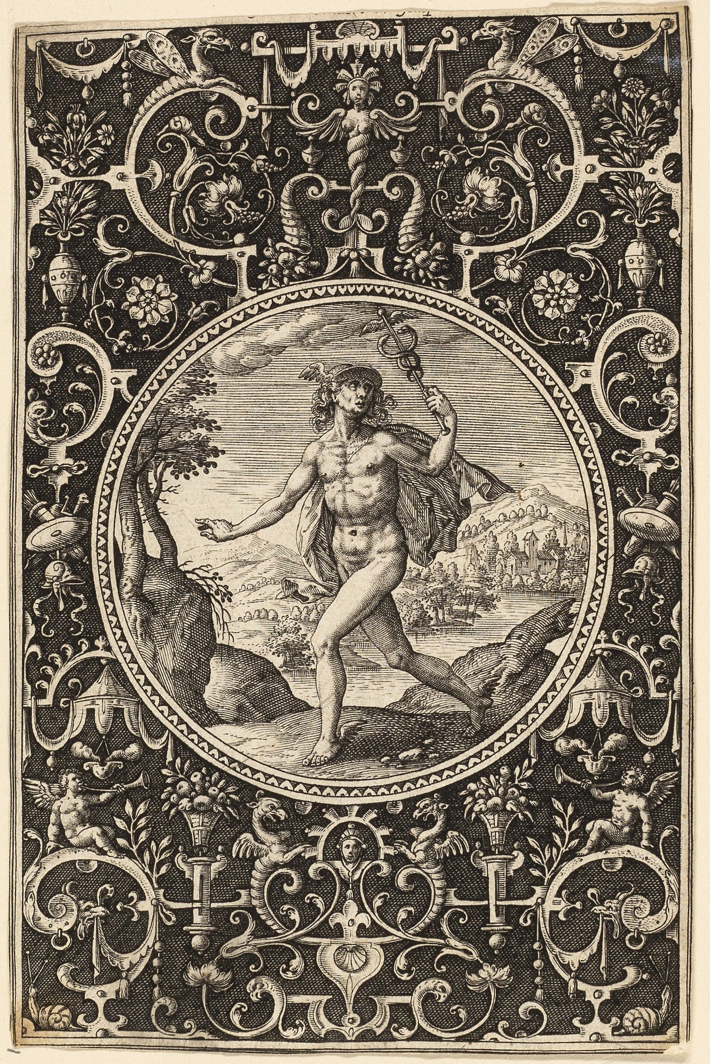 Mercury: Adriaen Collaert, II, Poster Print Wall Art