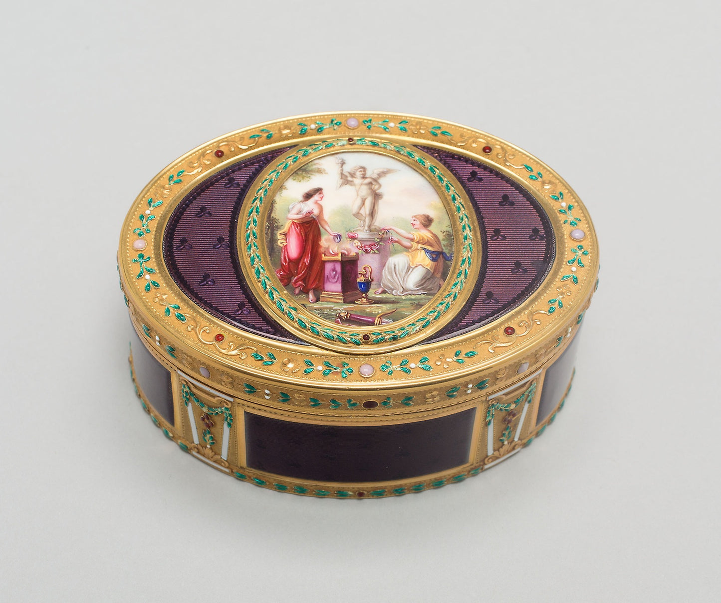 Snuff Box - Sacrifice of Cupid - Paris, France, Poster Print Wall Art