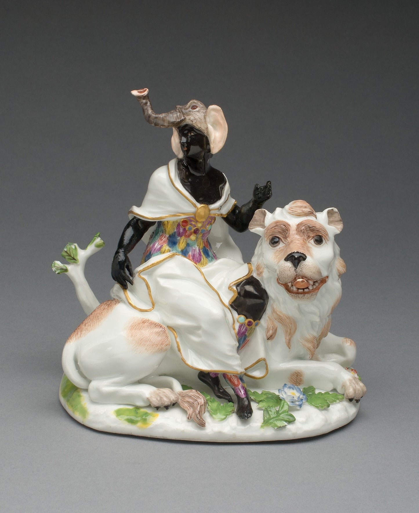 Allegorical Figure Representing Africa - Meissen Porcelain Factory, Poster Print Wall Art