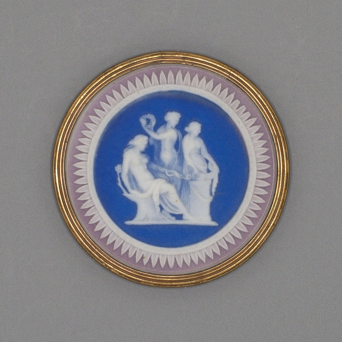 Medallion with Sacrifice to Hygieia - Wedgwood Manufactory, Poster Print Wall Art