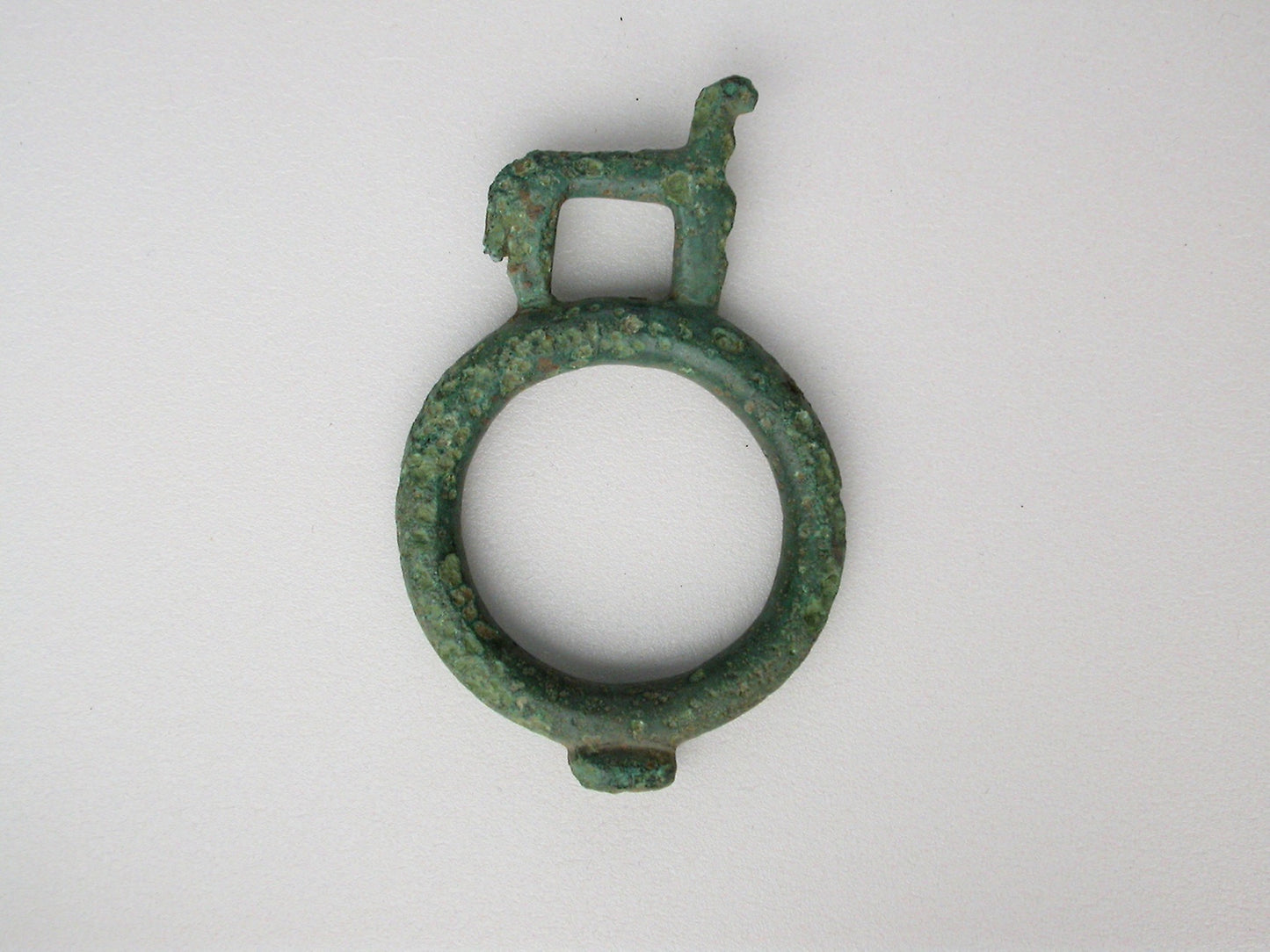 Harness Ring with Quadruped - Greek; Thessaly, Poster Print Wall Art