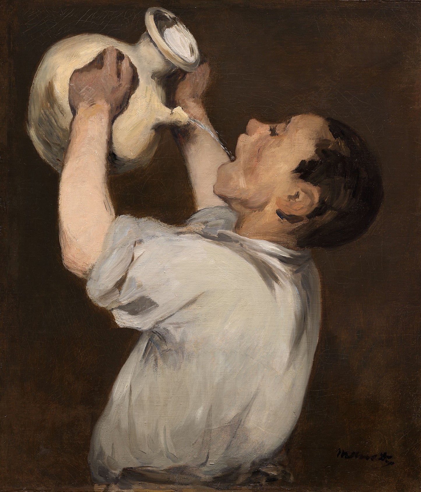 Boy with Pitcher (La Régalade) - Édouard Manet, Poster Print Wall Art