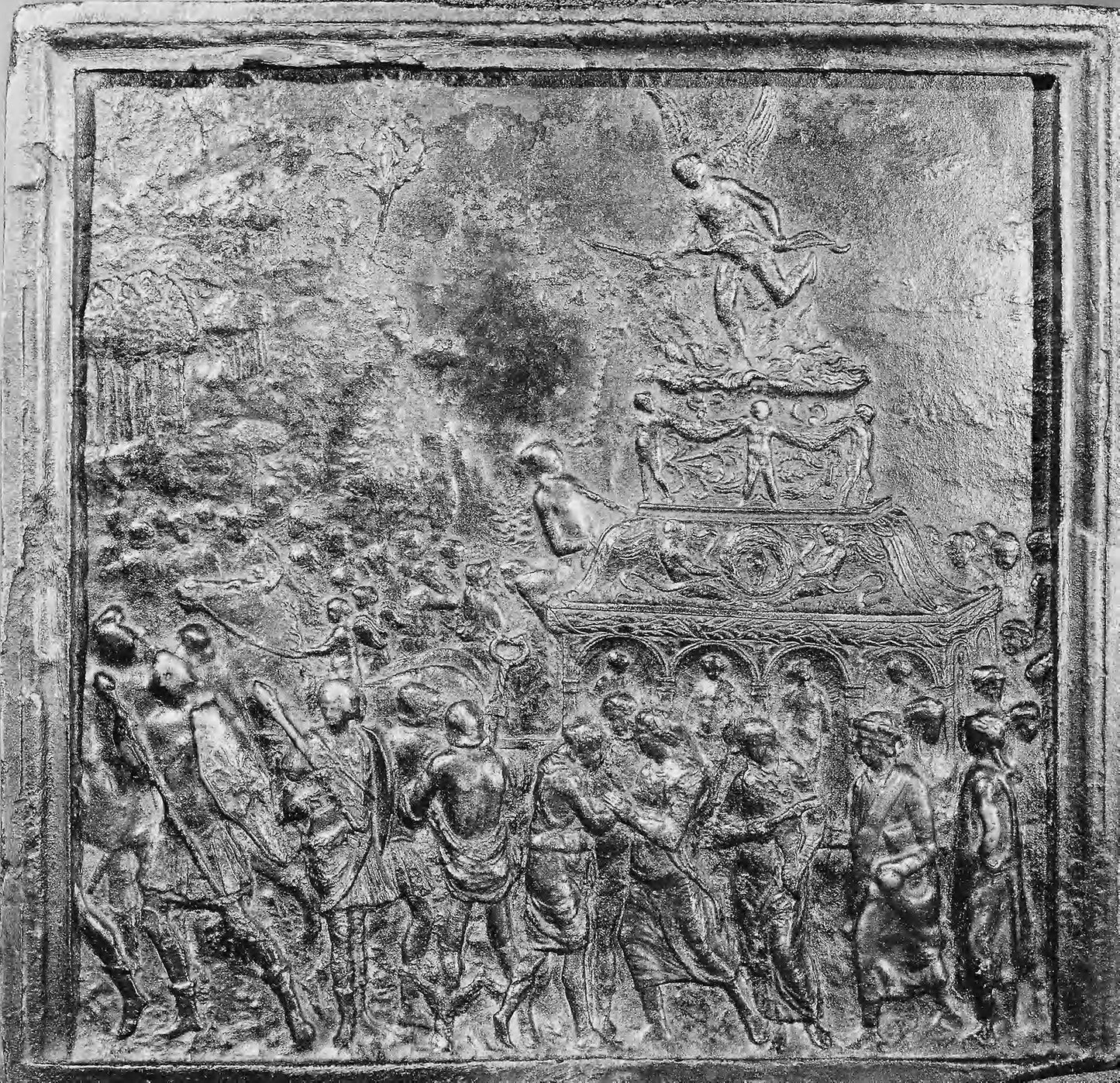 The Triumph of Love - Andrea Mantegna (After) , Poster Print Wall Art