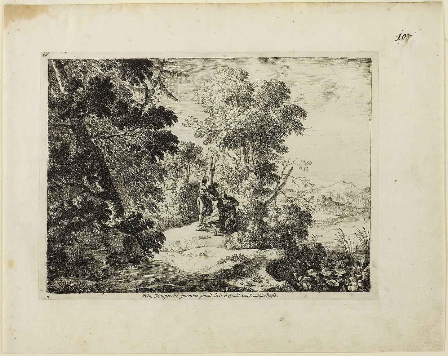 Flaying of Marsyas - Henri Mauperché, Poster Print Wall Art