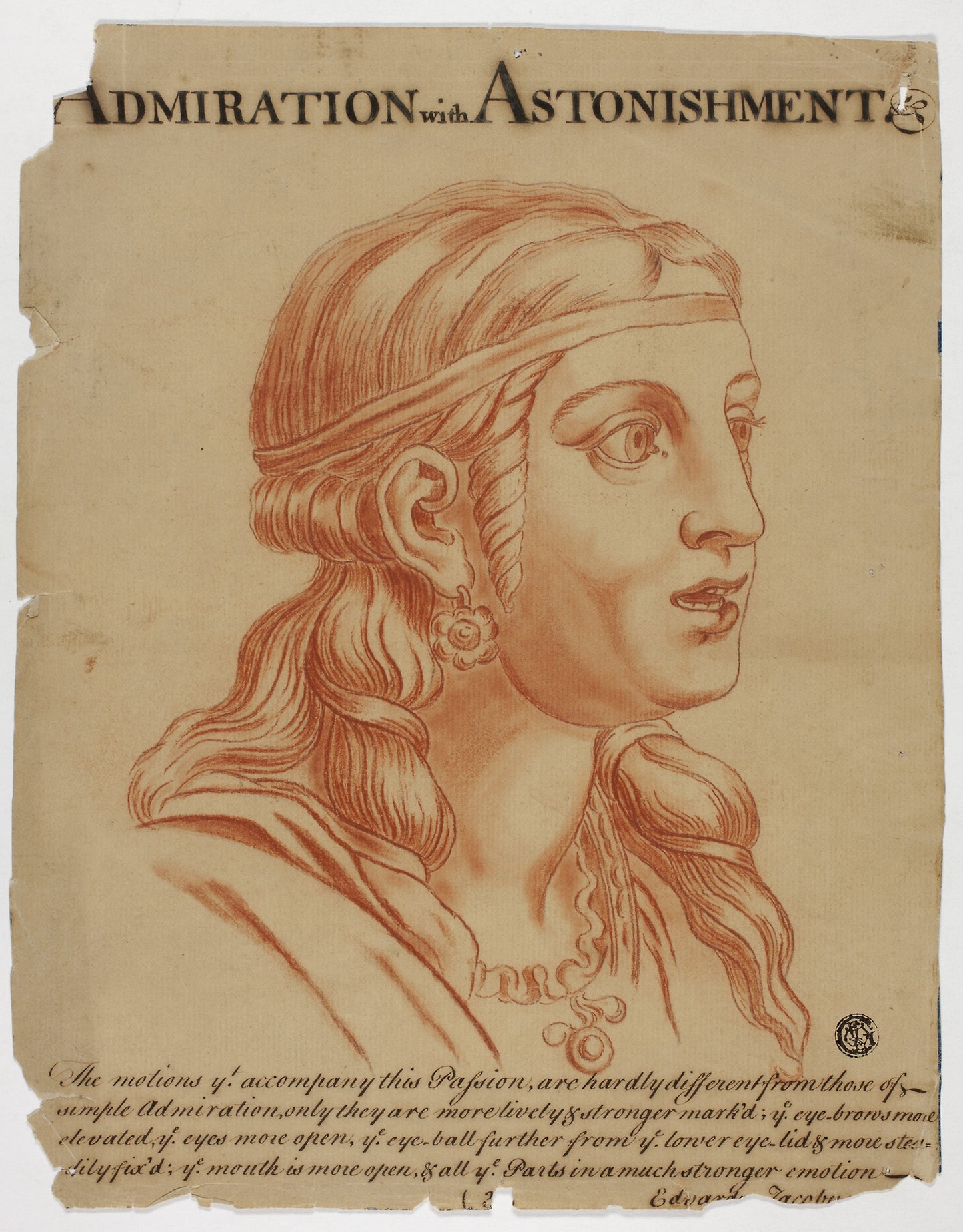 Admiration with Astonishment - Eduardus Jacobus (British, 18th century), Poster Print Wall Art
