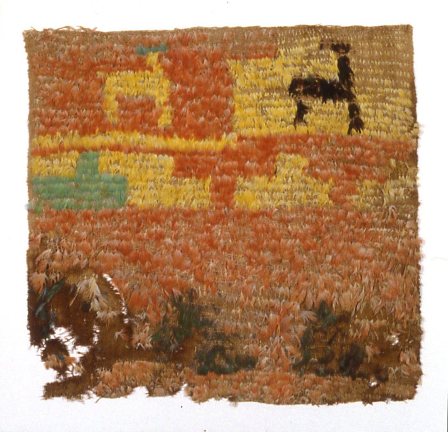 Tunic Fragment - Possibly Chimú, Poster Print Wall Art