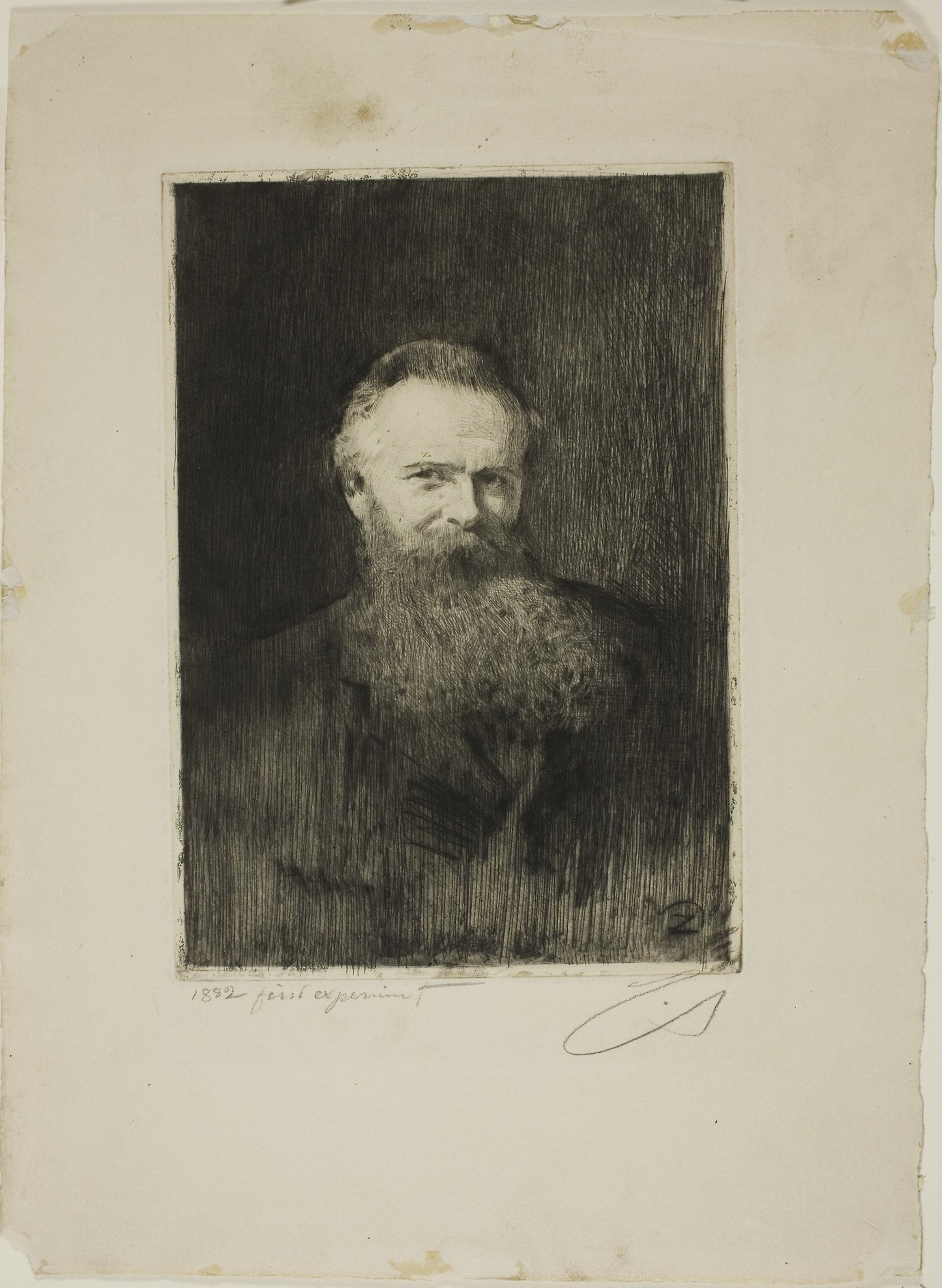 Axel Herman Haig II - Anders Zorn, Poster Print Wall Art