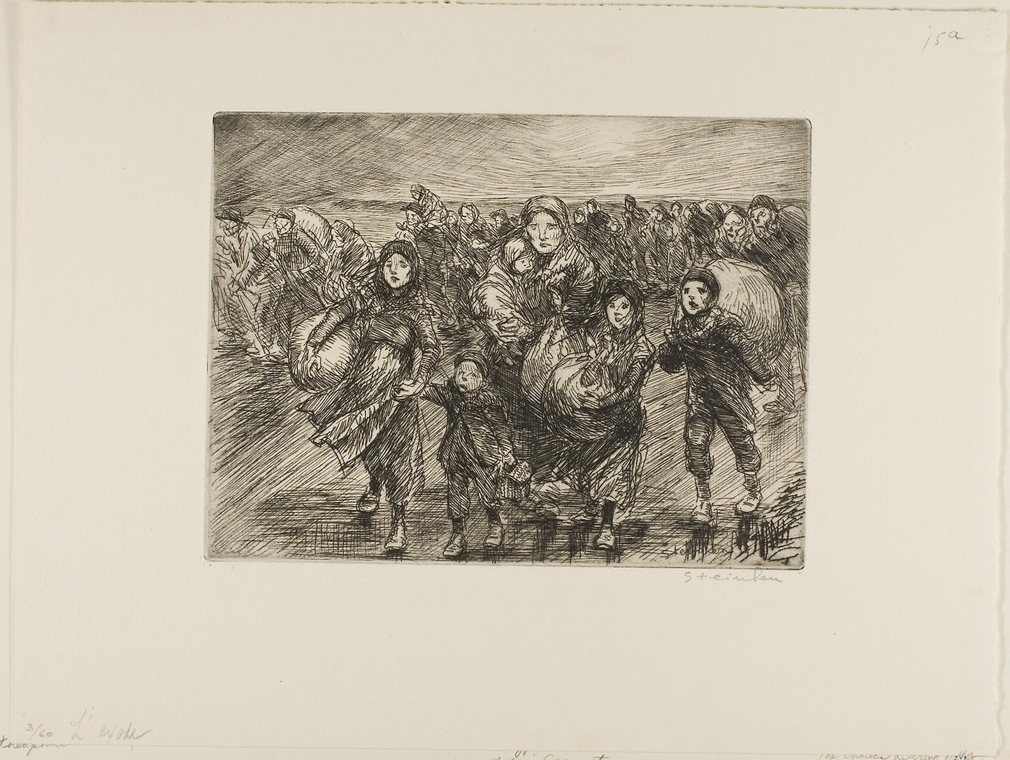 Before the Invasion - Théophile-Alexandre Steinlen (French, born Switzerland, 1859-1923), Poster Print Wall Art