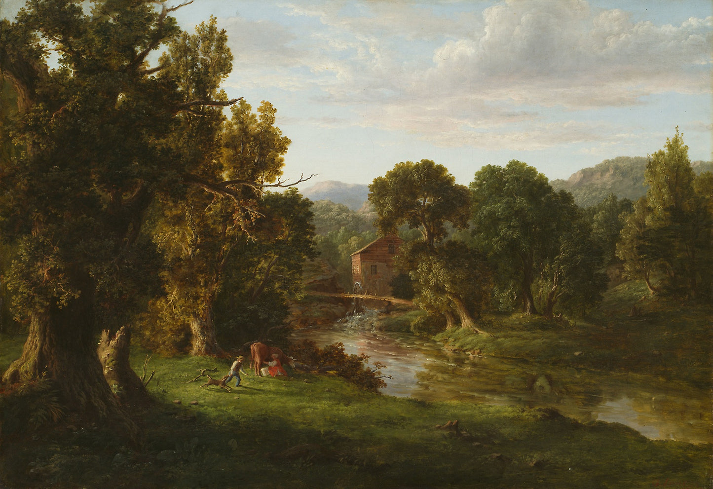 The Old Mill - George Inness, Poster Print Wall Art