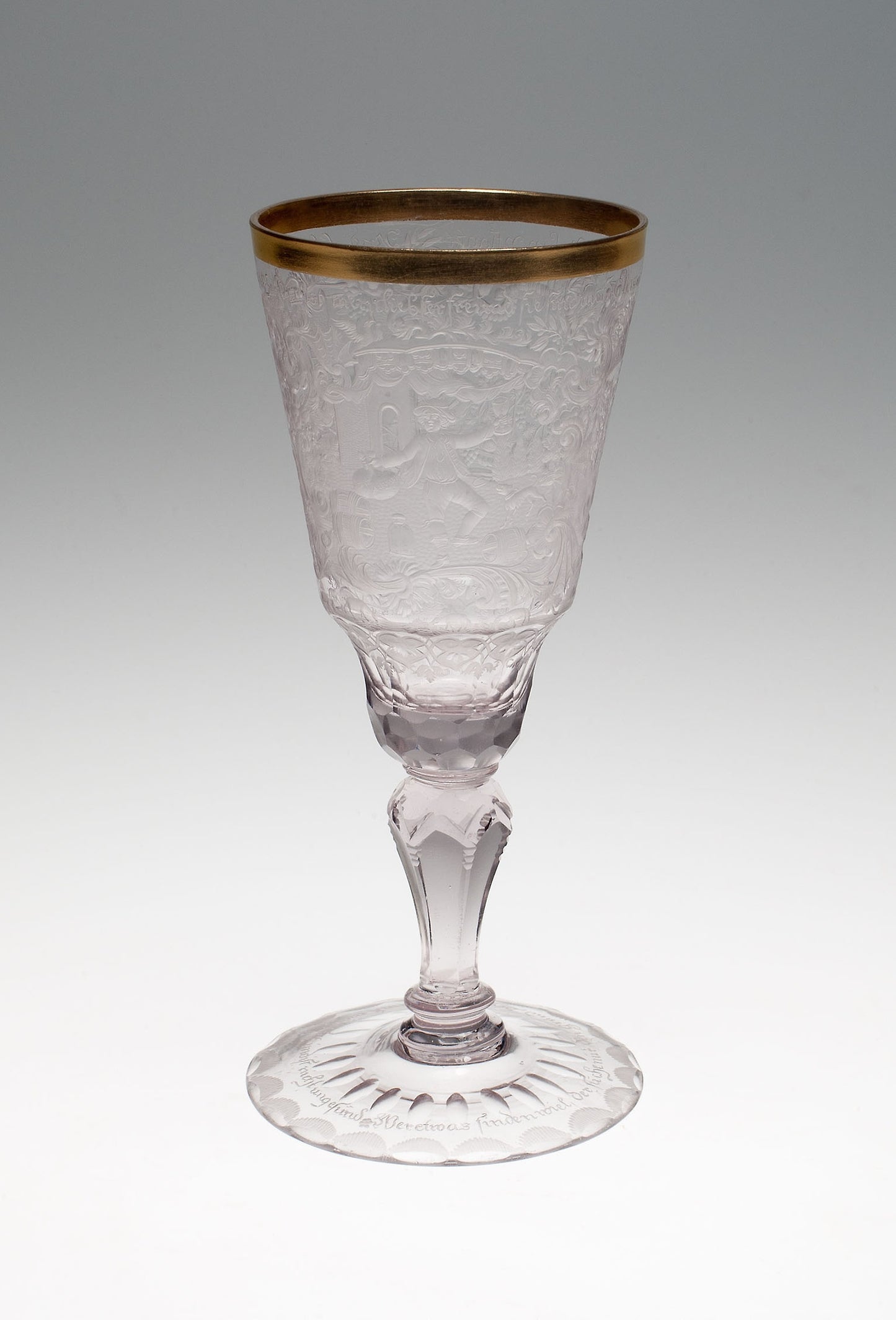 Wine Glass - Germany, Hirschberg Valley, Poster Print Wall Art