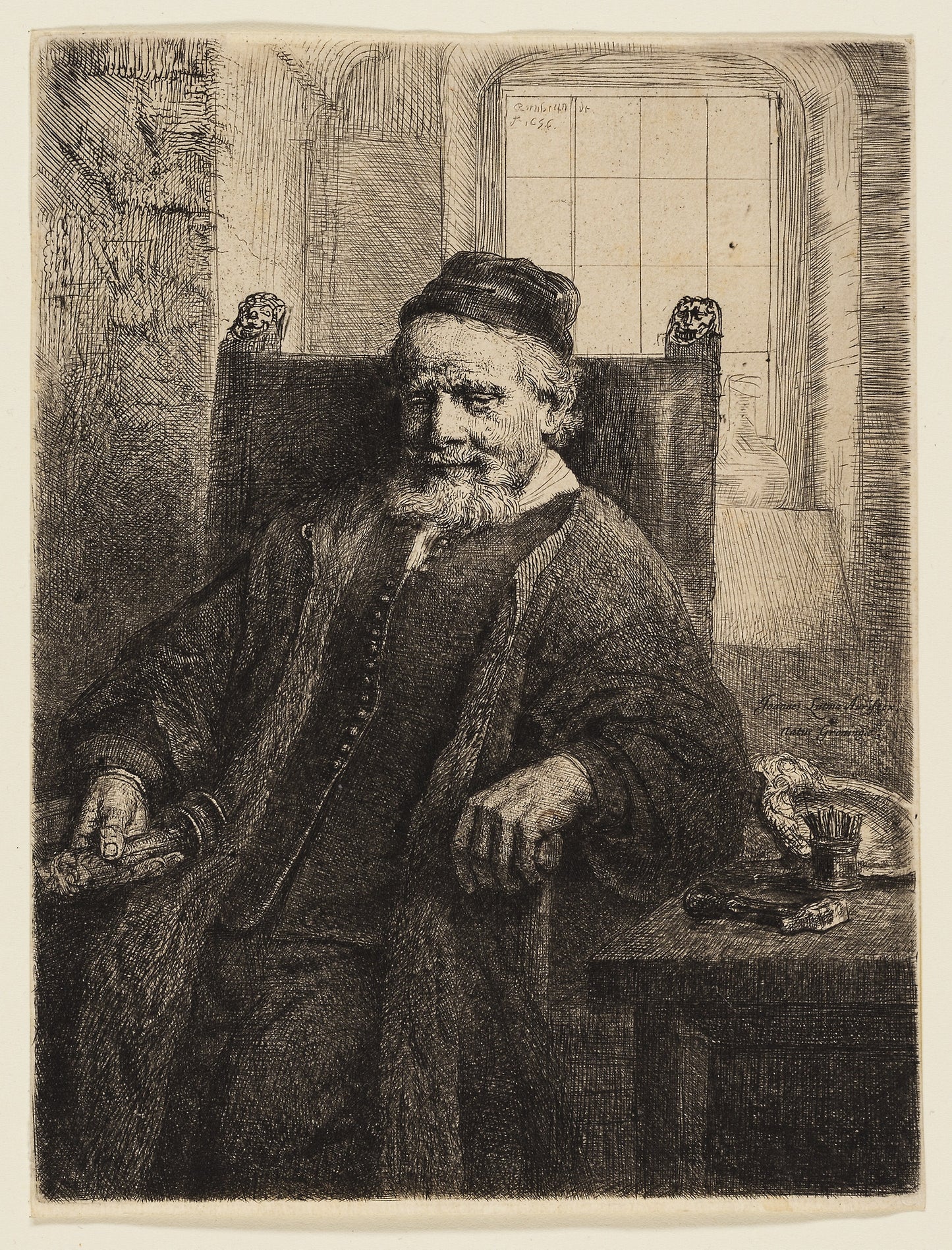 Jan Lutma, Goldsmith - Dutch, 1606-1669, Poster Print Wall Art