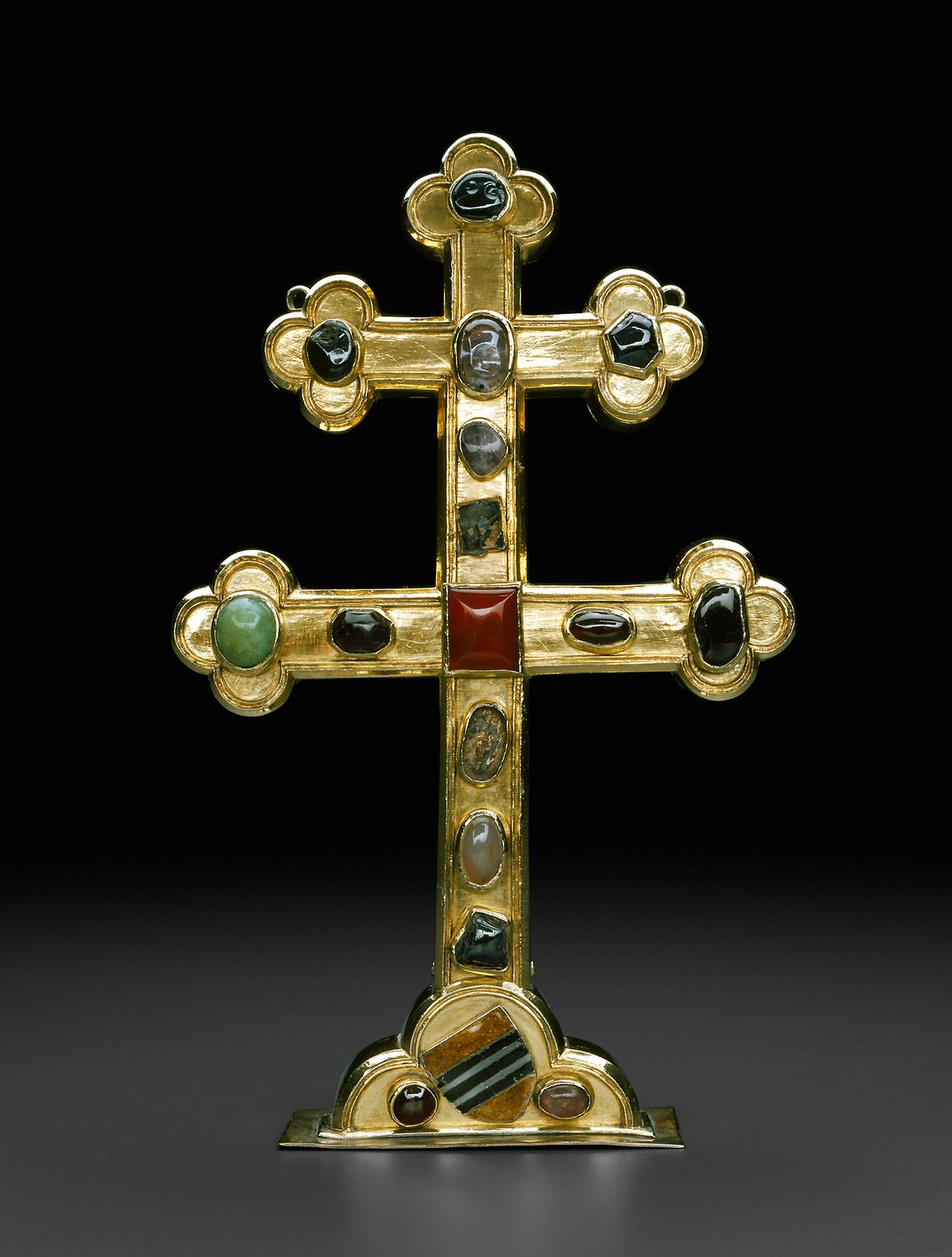 Reliquary Cross with the Arms of the Veltheim Family: German; Brunswick (Braunschweig), Poster Print Wall Art