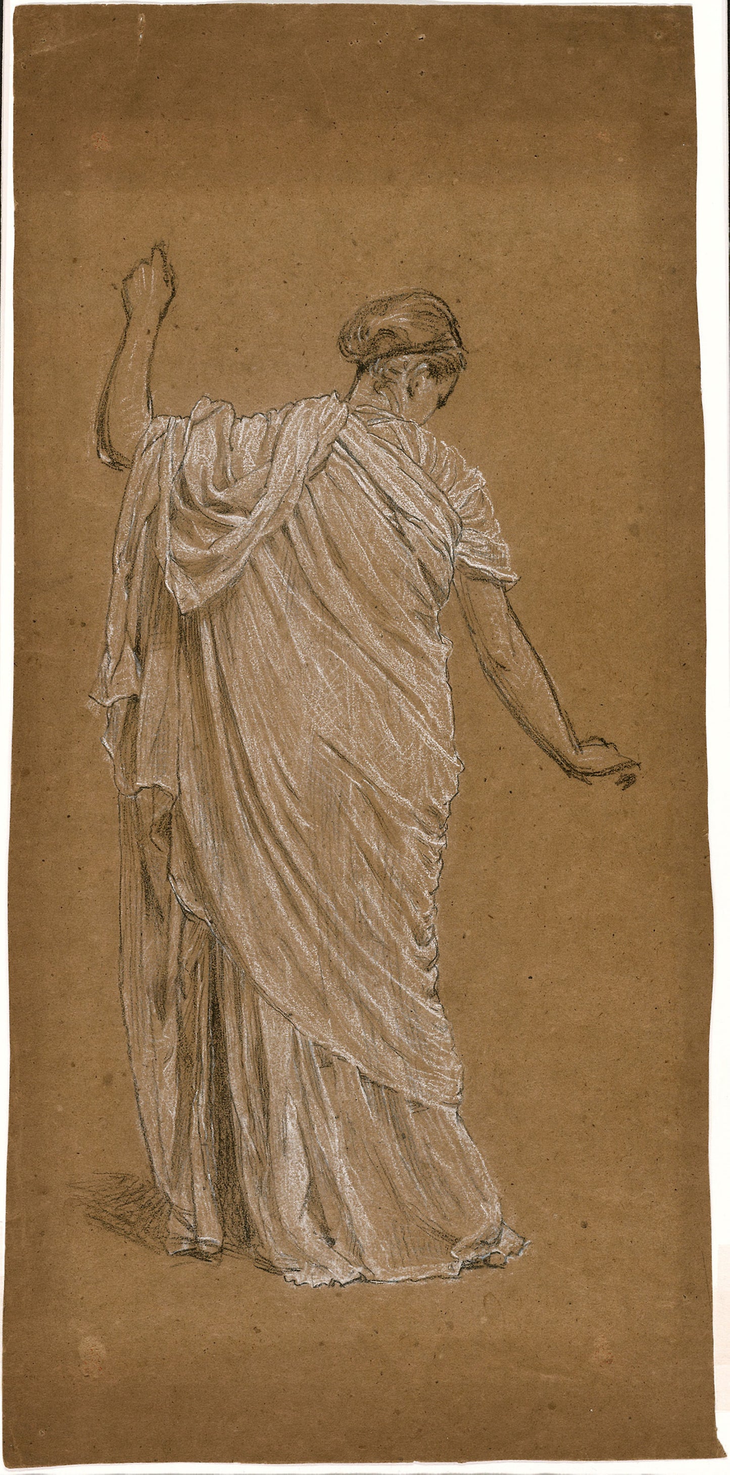 Study for "A Garden" - Albert Joseph Moore, Poster Print Wall Art
