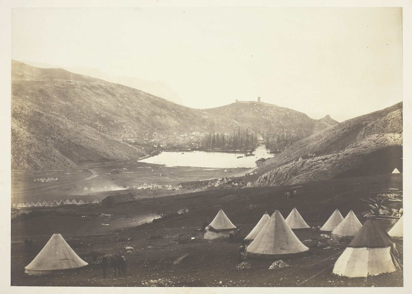 Balaklava from Guard's Hill - Roger Fenton, Poster Print Wall Art