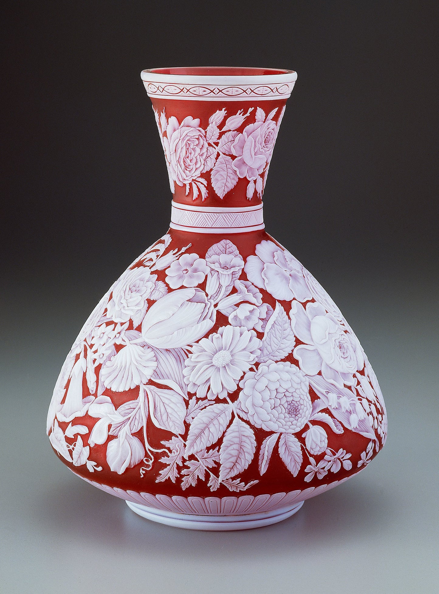 Vase - Made - Thomas Webb and Sons, Poster Print Wall Art