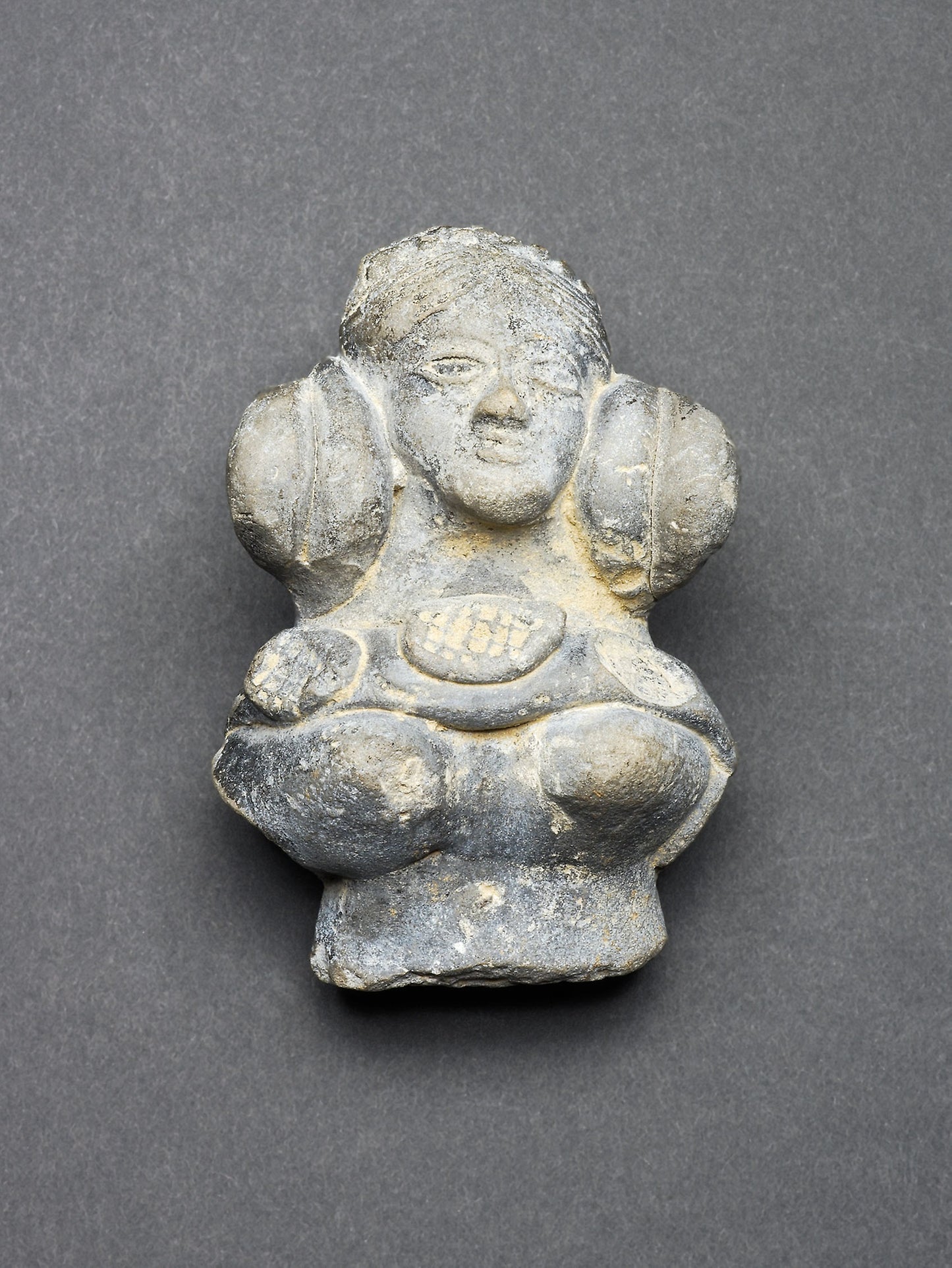 Bust of a Female Figurine - India, Poster Print Wall Art