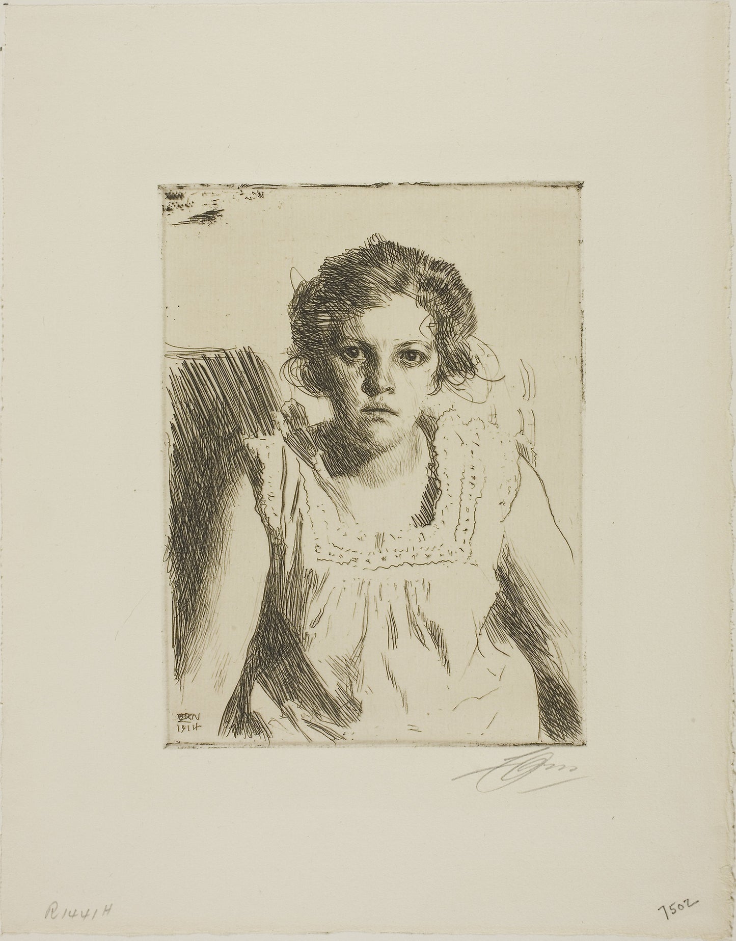 Frida - Anders Zorn, Poster Print Wall Art