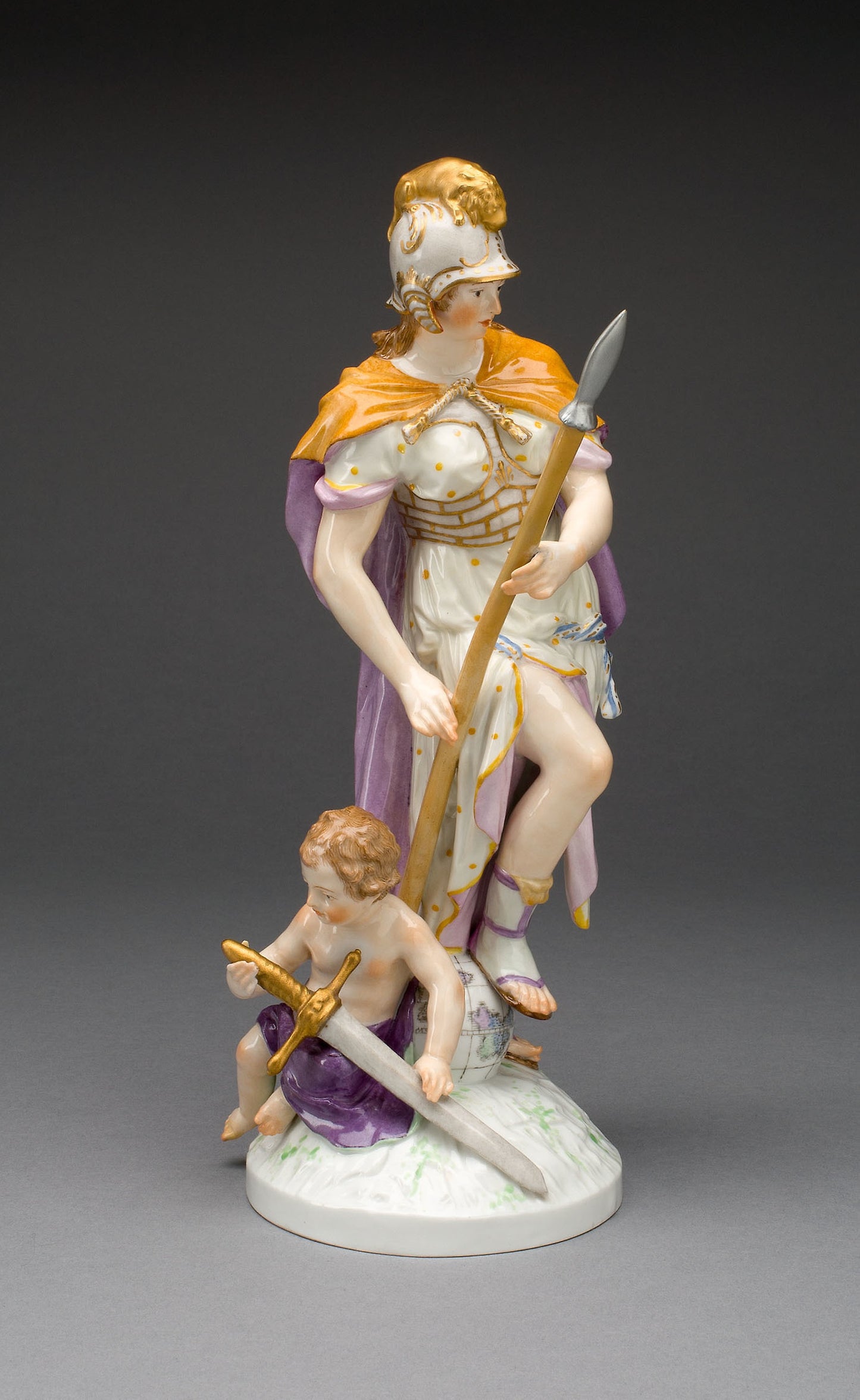 Figure of Bravery (Herzhaftigkeit) - Berlin Porcelain Manufactory (Königliche Porzellan-Manufaktur im Berlin), Poster Print Wall Art