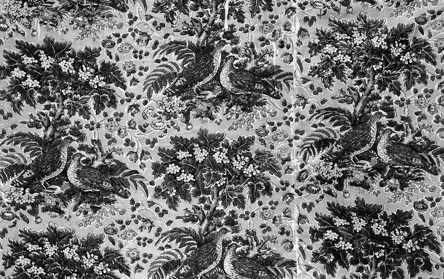Panel (Furnishing Fabric) - Printed at the Bannister Hall Print Works, Poster Print Wall Art
