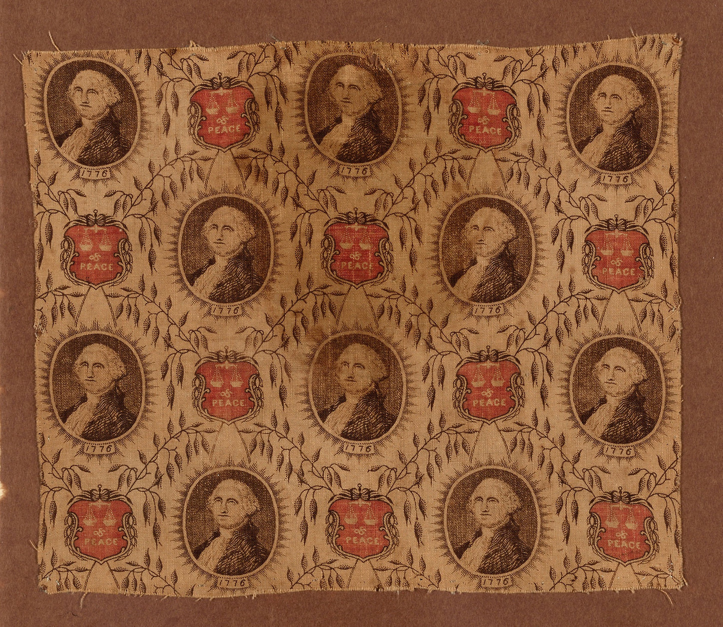 Fragment (Furnishing Fabric) - Manufactured - the American Print Works (American, founded 1876), Poster Print Wall Art