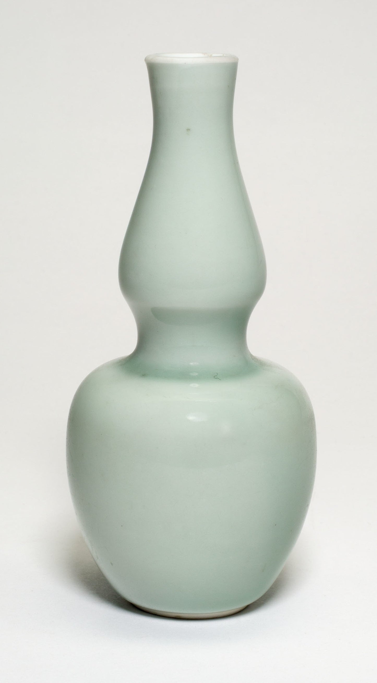 Celadon-Glazed Double-Gourd Vase - China, Poster Print Wall Art