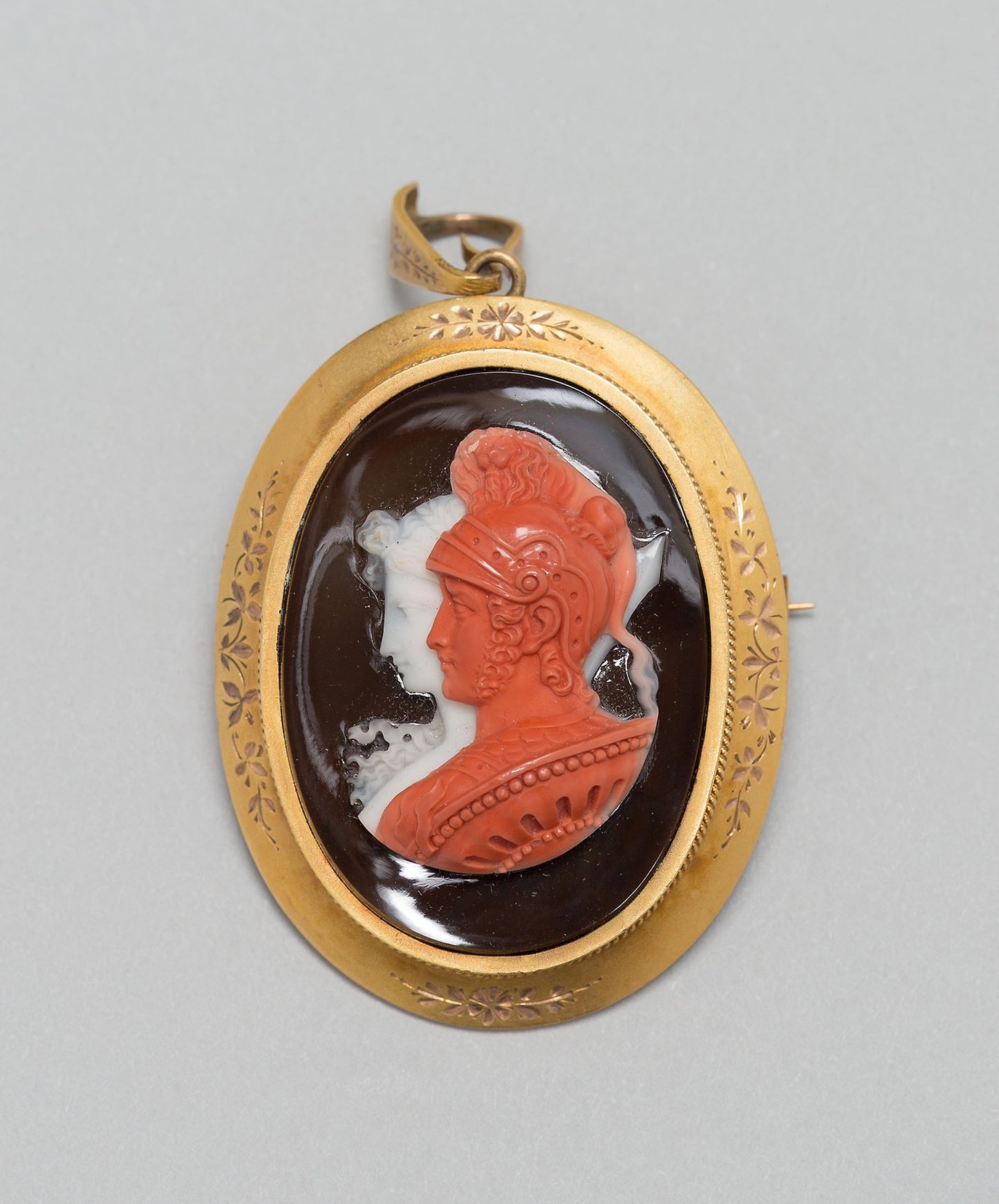 Cameo Pendant Brooch - Italy, Poster Print Wall Art