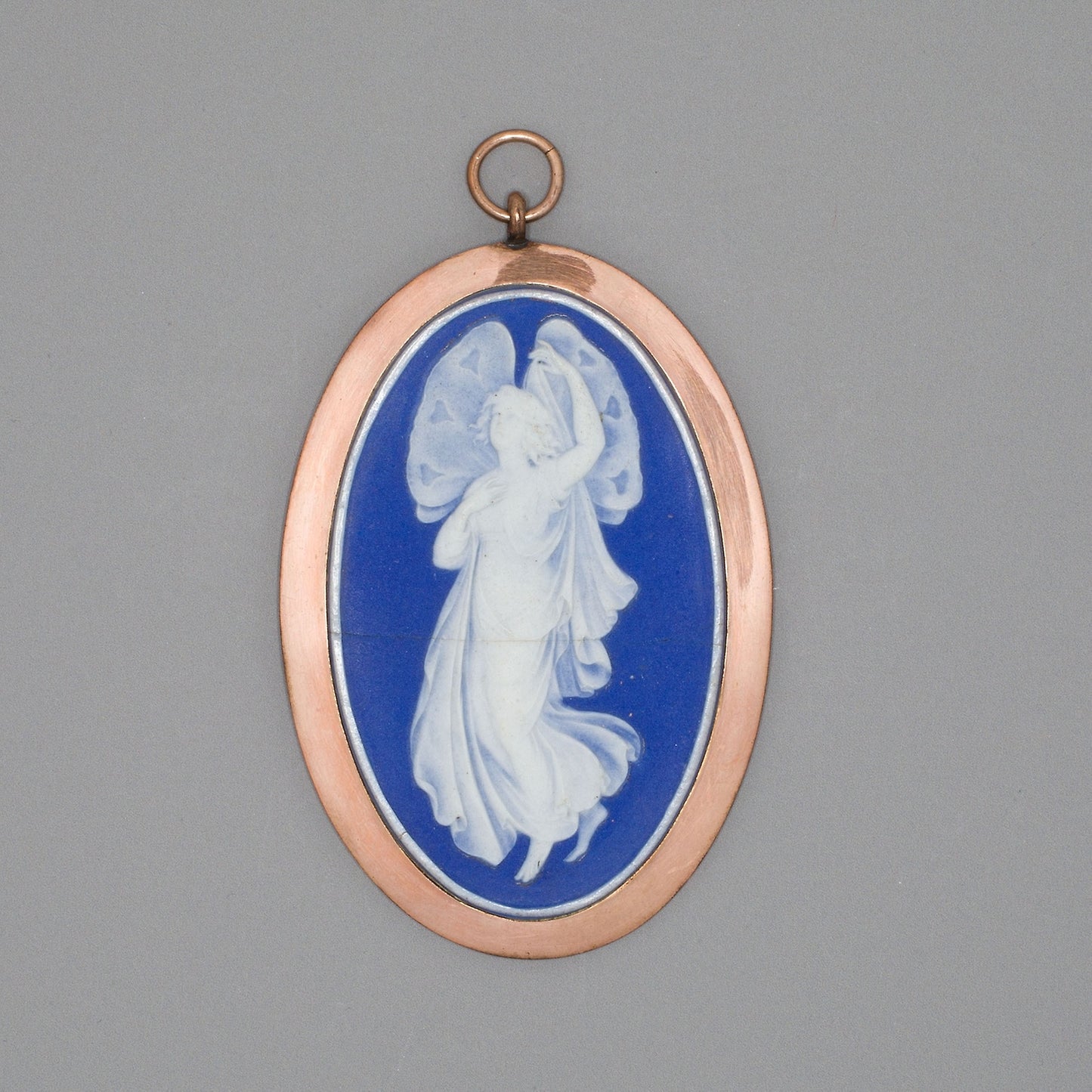 Medallion with Zephyrus - Wedgwood Manufactory, Poster Print Wall Art