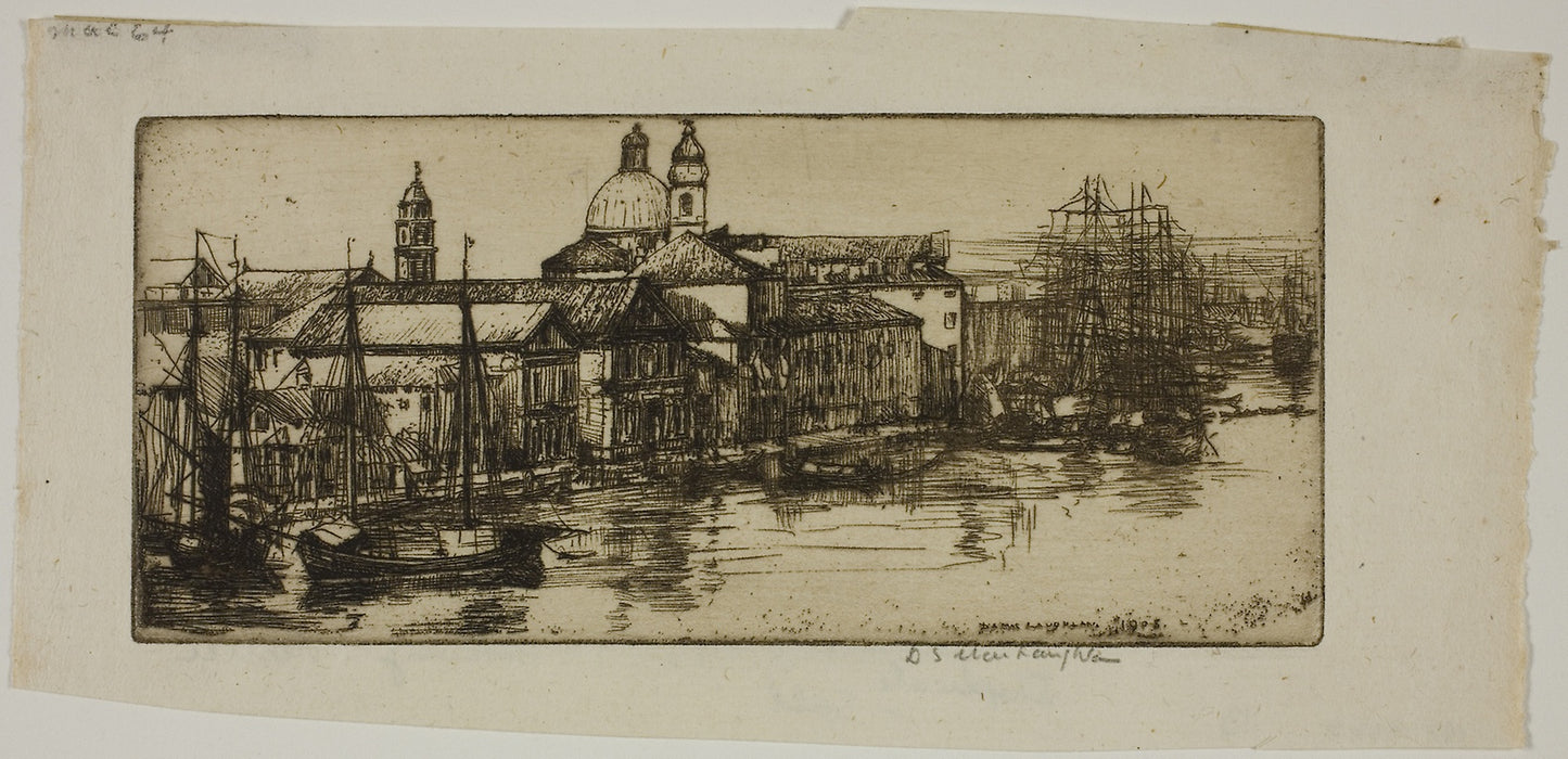 Morning, Venice - Donald Shaw MacLaughlan, Poster Print Wall Art