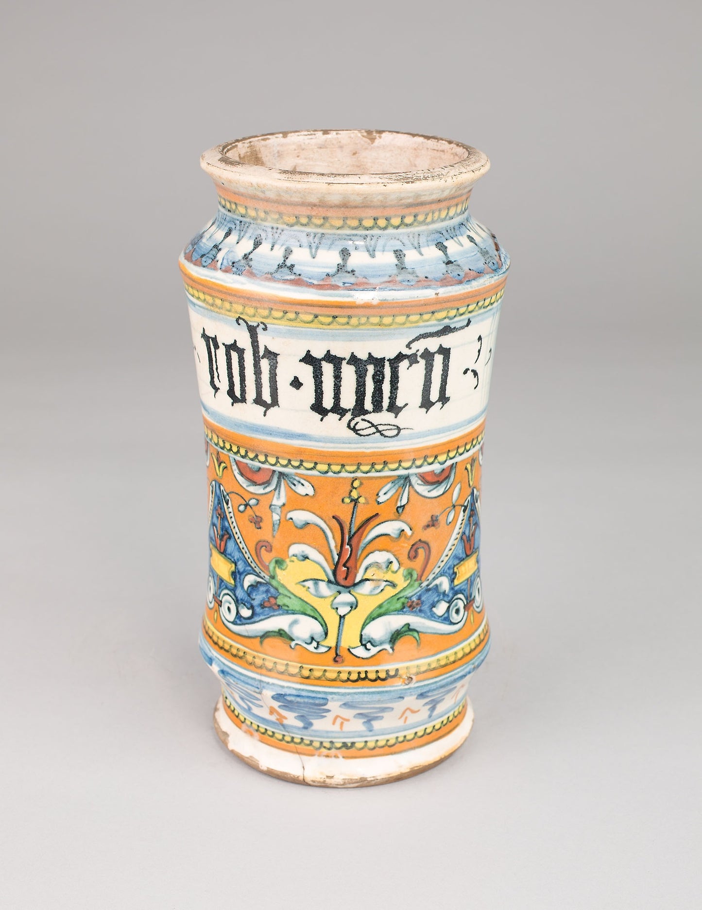 Apothecary Jar (Albarello) - Italian, Siena, Poster Print Wall Art