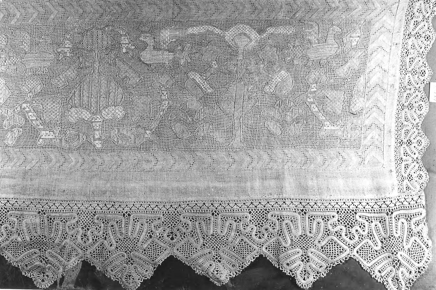 Border from Altar Cloth - Russia, Poster Print Wall Art