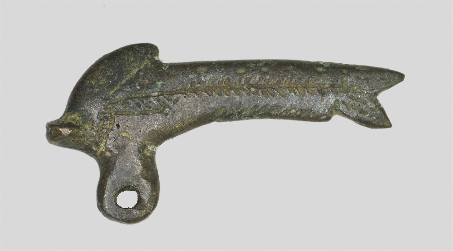 Amulet of a Shilbe Fish - Egyptian, Poster Print Wall Art