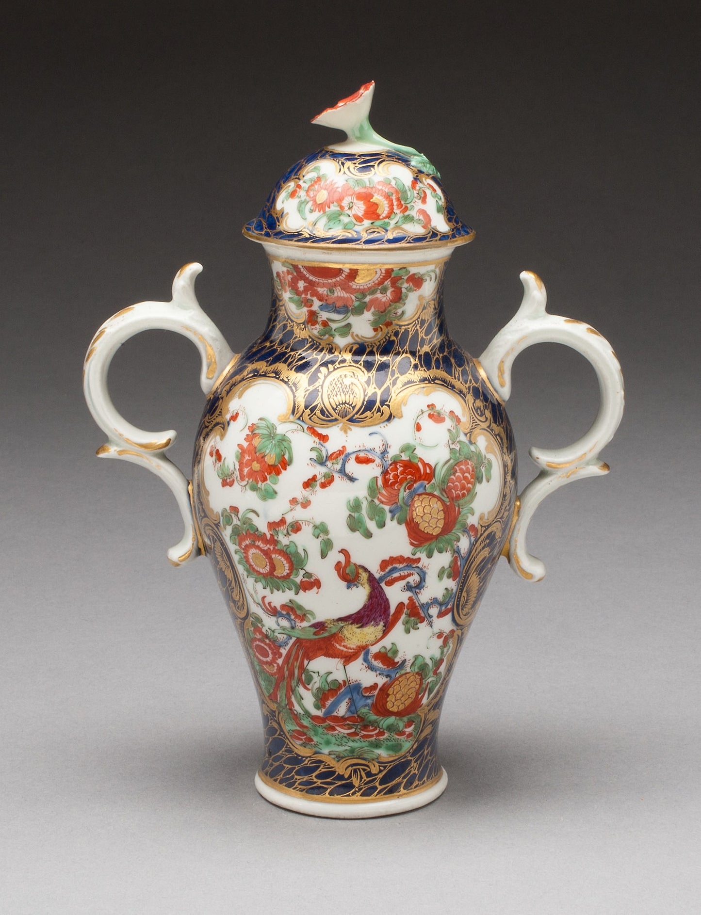 Covered Vase - Worcester Porcelain Factory, Poster Print Wall Art