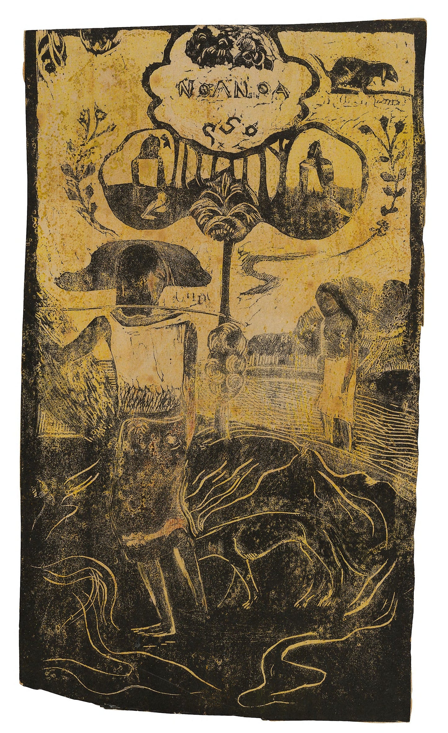 Noa Noa (Fragrant), from the Noa Noa Suite - Paul Gauguin, Poster Print Wall Art
