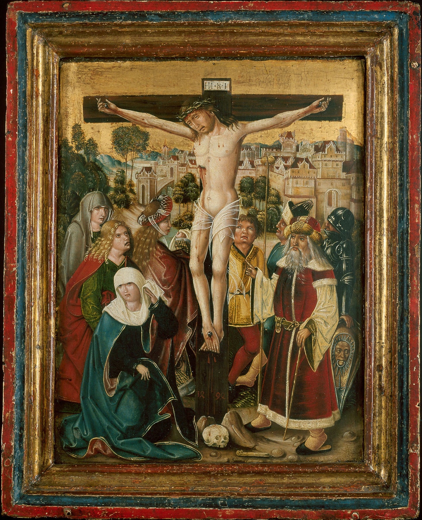 The Crucifixion - Austrian or Bavarian, Poster Print Wall Art