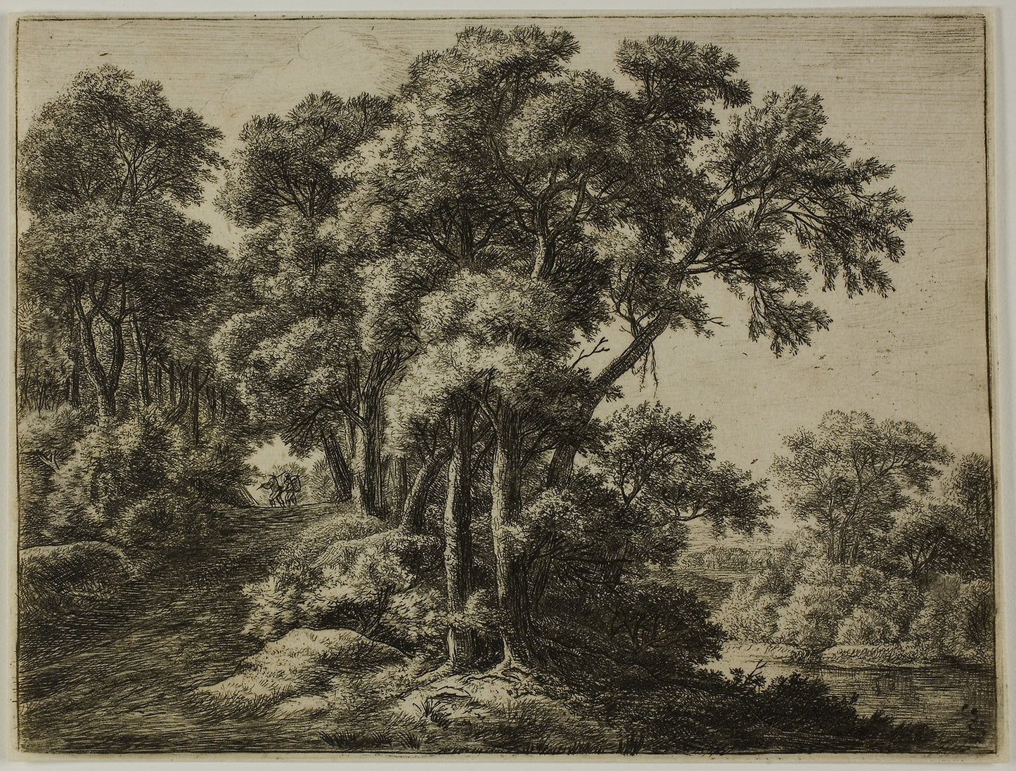 The Wooded Path - Anthoni Waterlo, Poster Print Wall Art