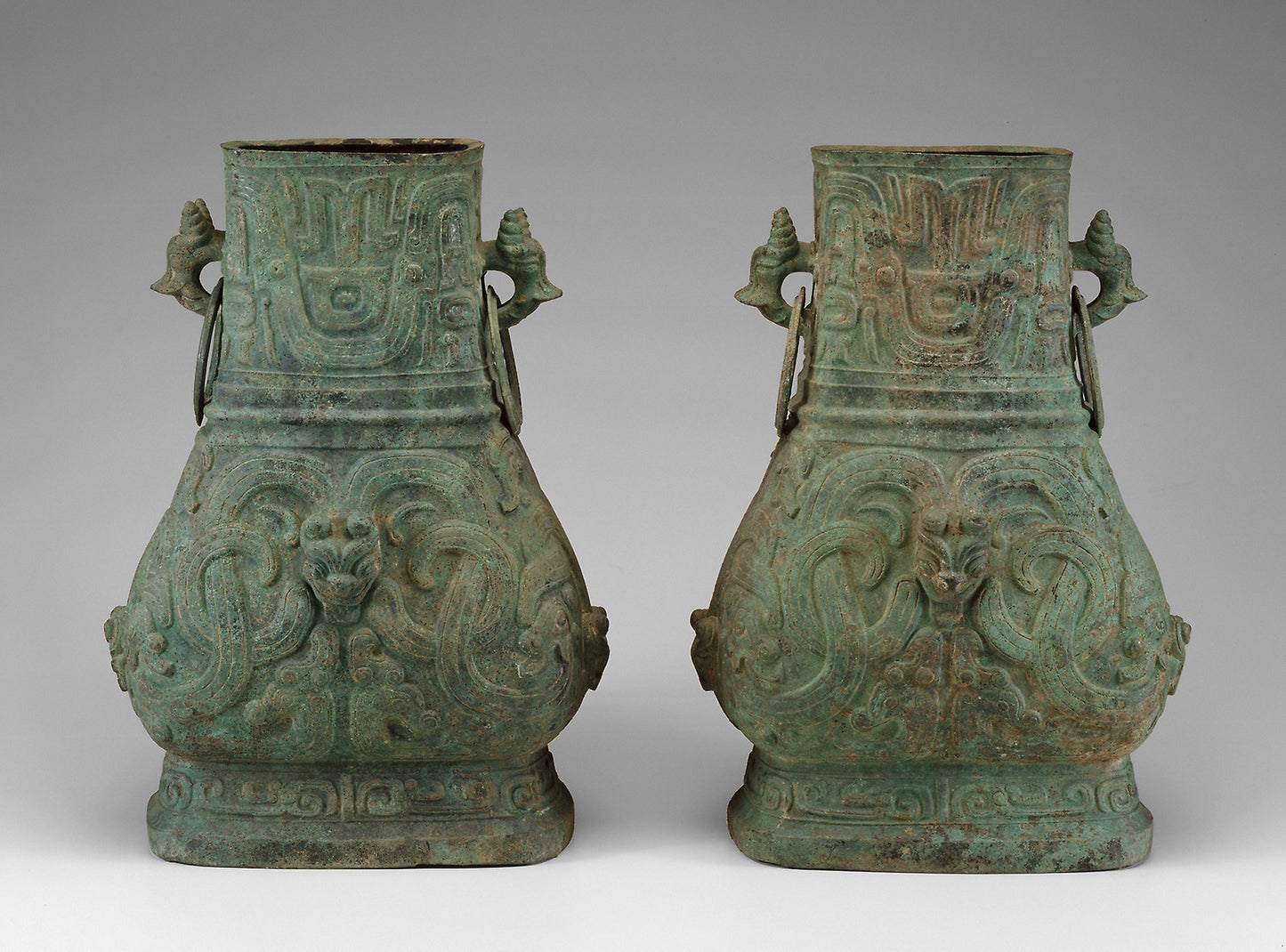 Paiar of Jars - China, Poster Print Wall Art