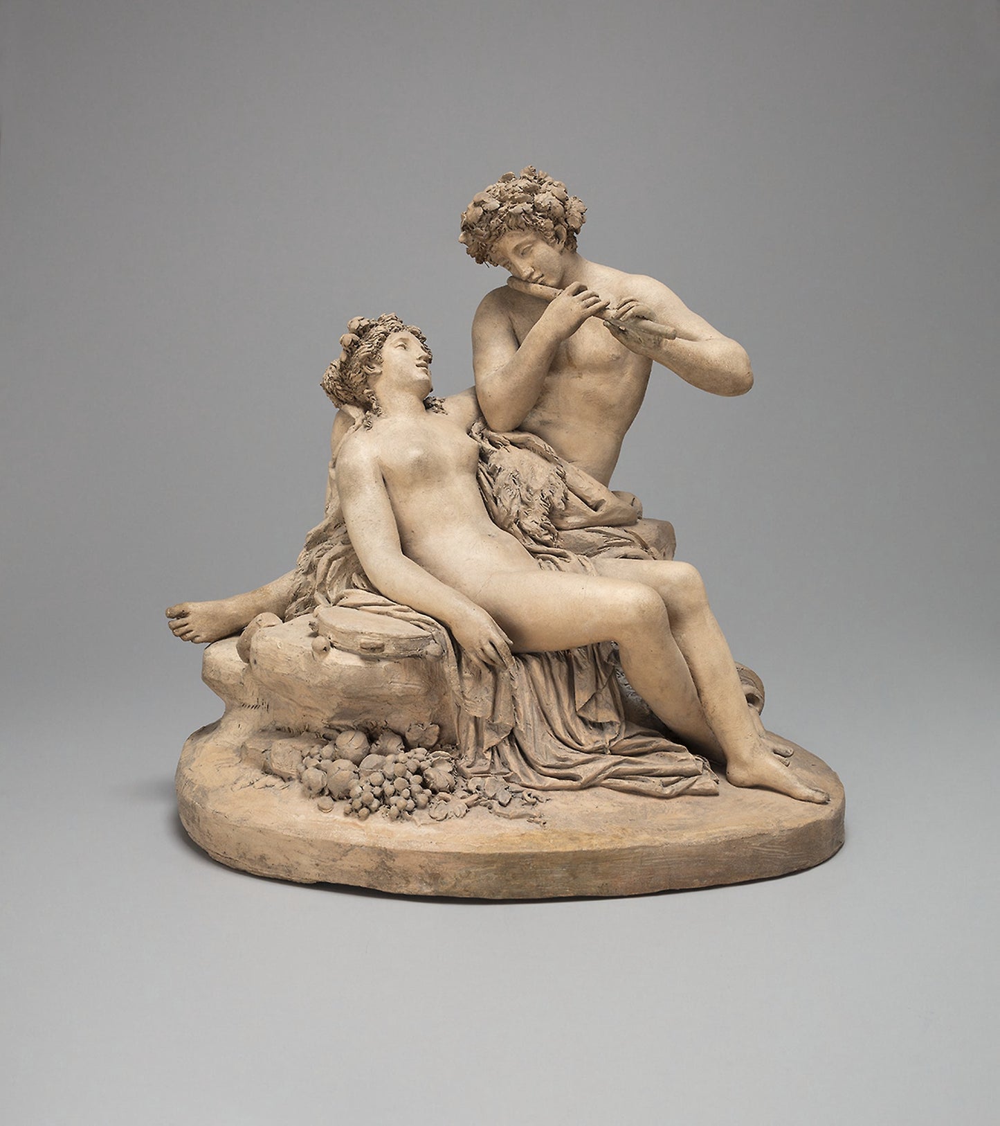 Shepherd and Shepherdess - Joseph Charles Marin (Attributed to) , Poster Print Wall Art