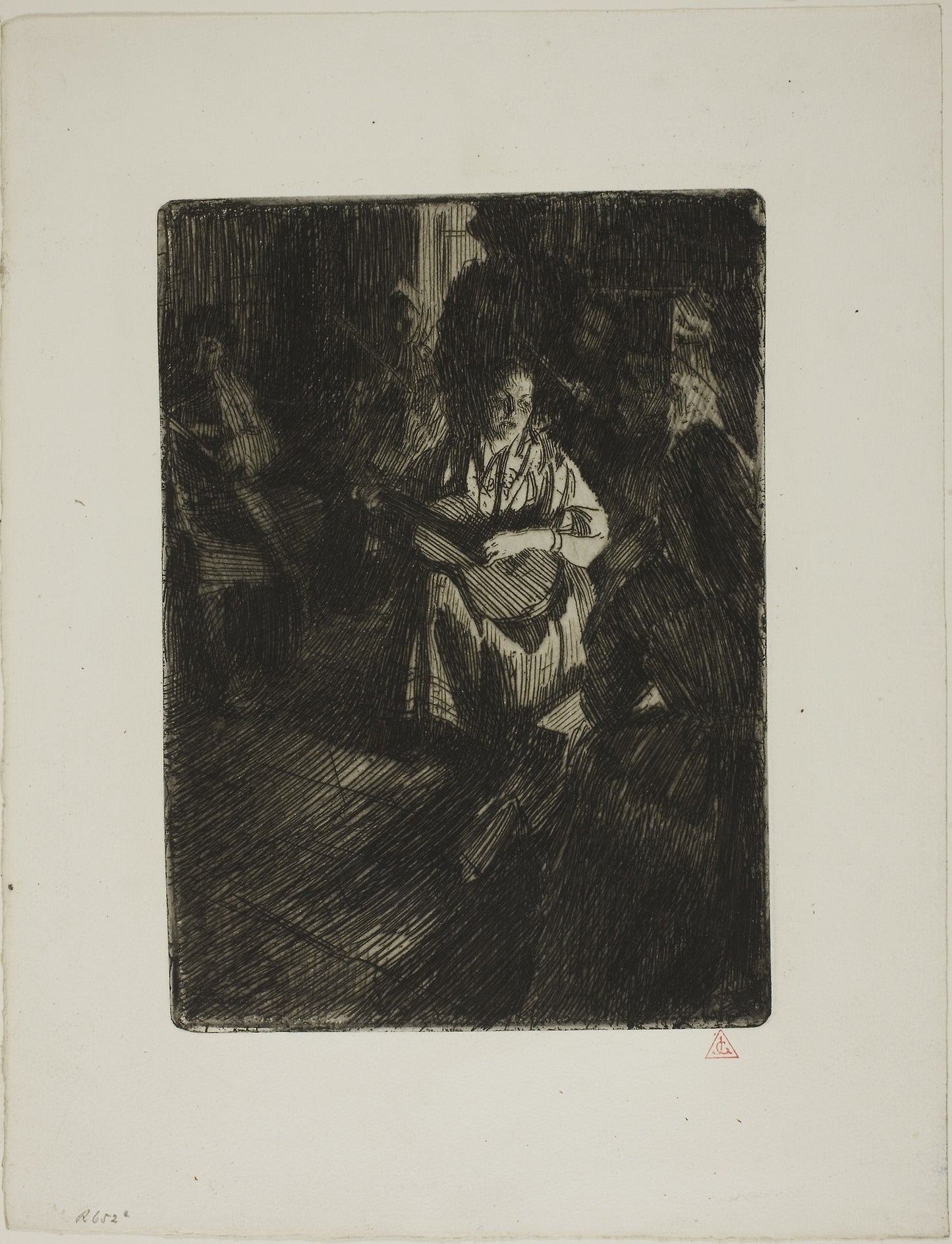 Musique en Famille - Anders Zorn, Poster Print Wall Art